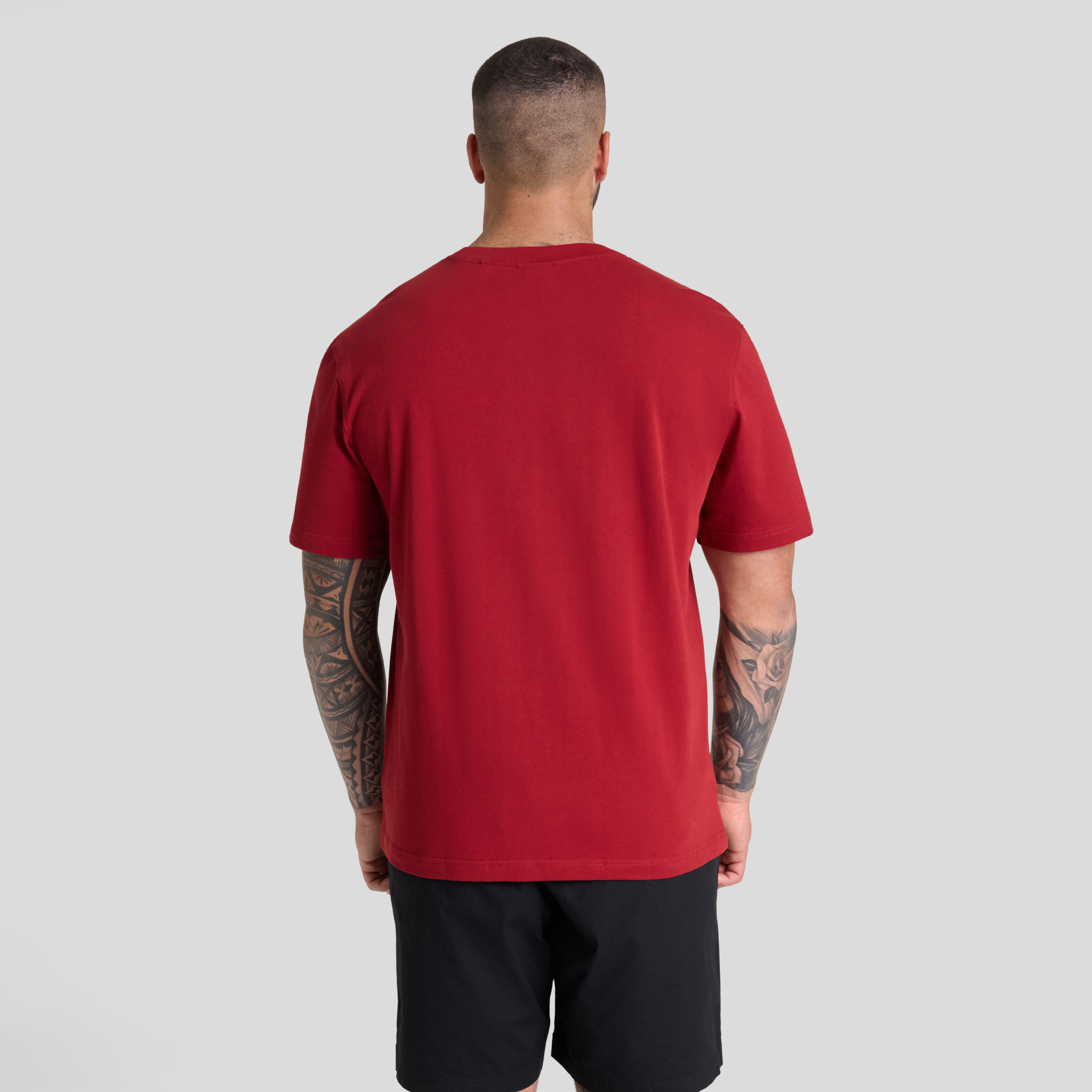 Red Classic Heavy Weight Tee