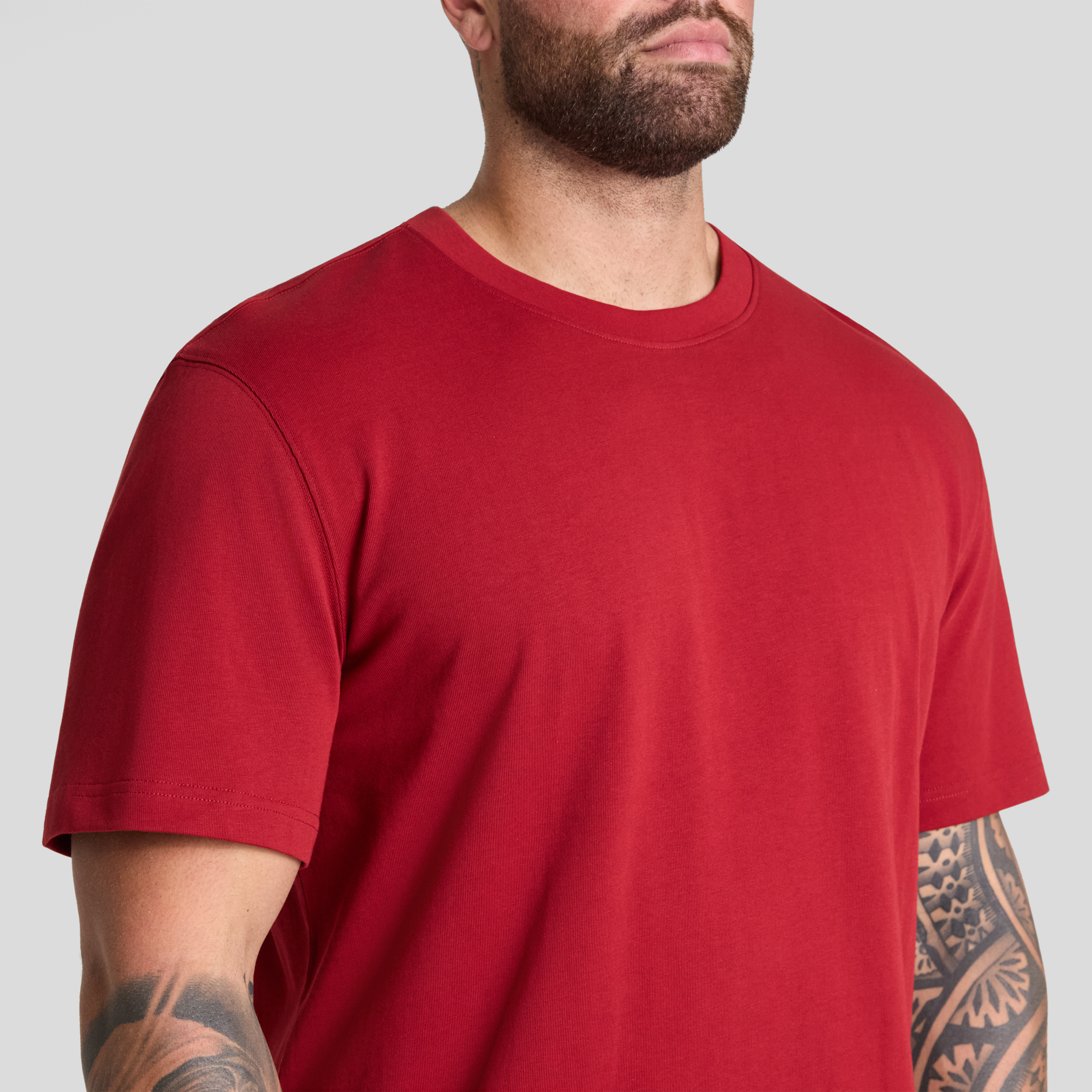 Red Classic Heavy Weight Tee