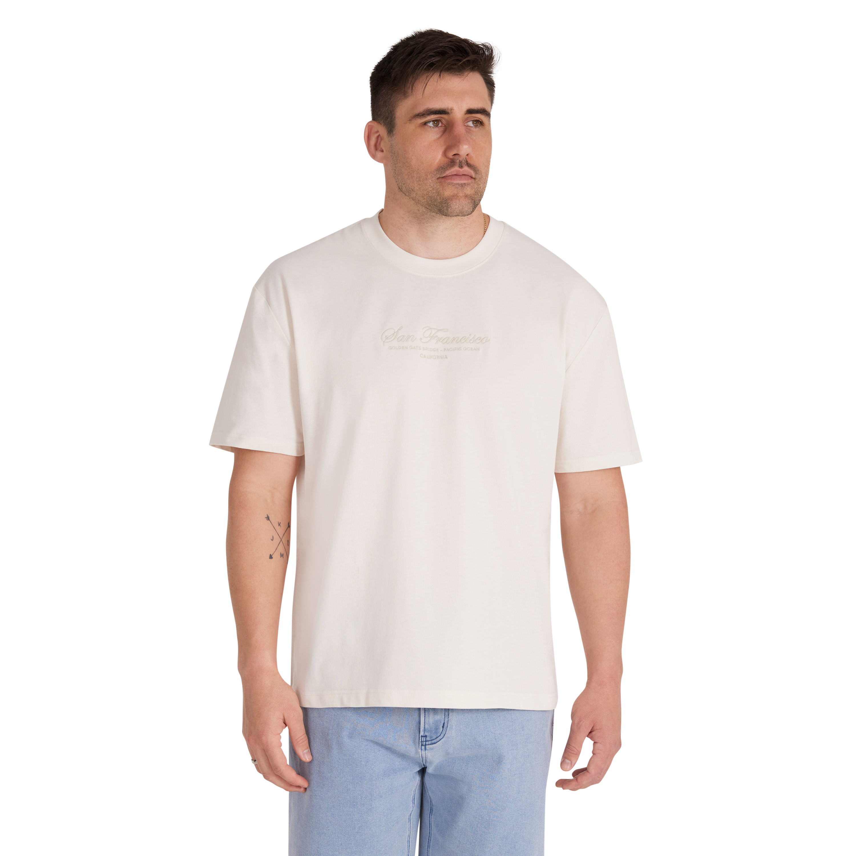 Embroidered Relaxed Fit Tee