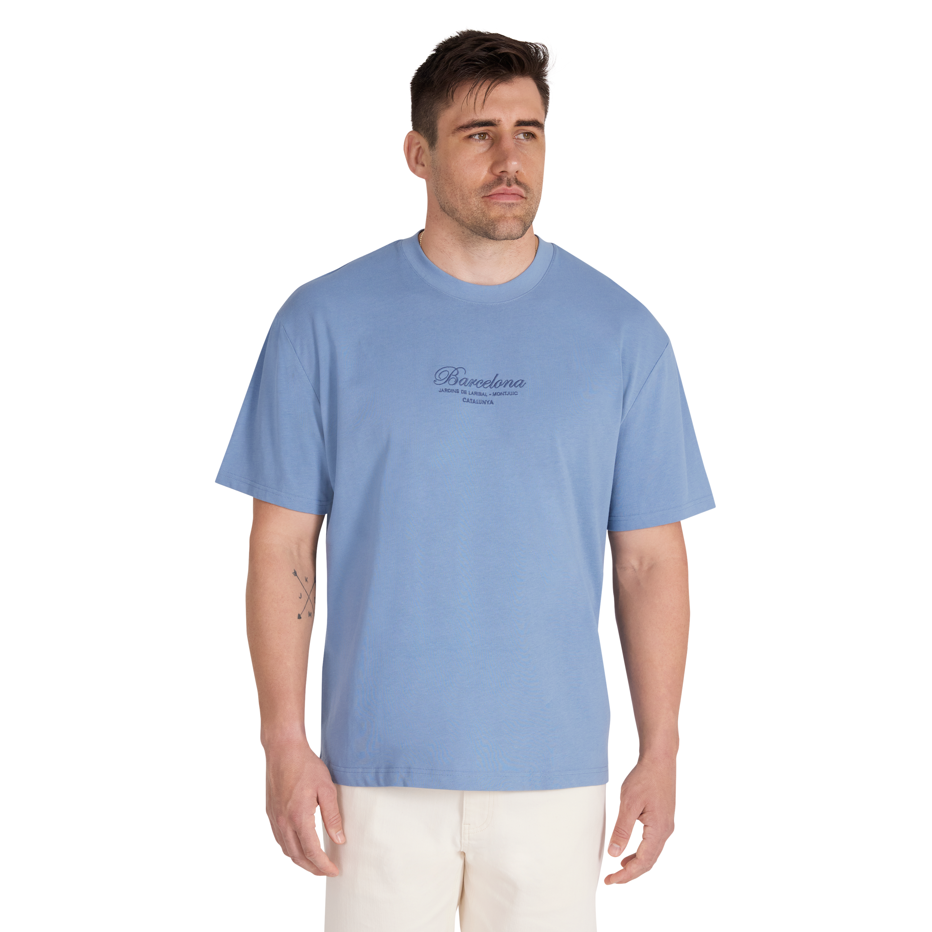 Embroidered Relaxed Fit Tee