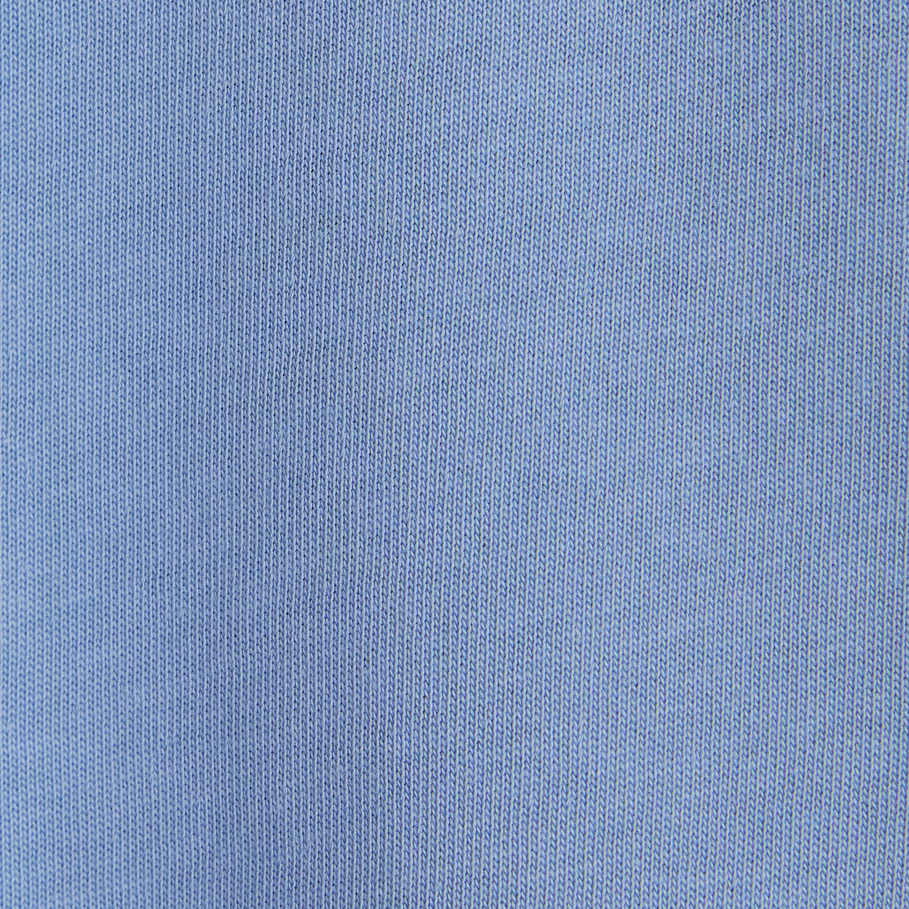 Dusty Blue Embroidered Relaxed Fit Tee