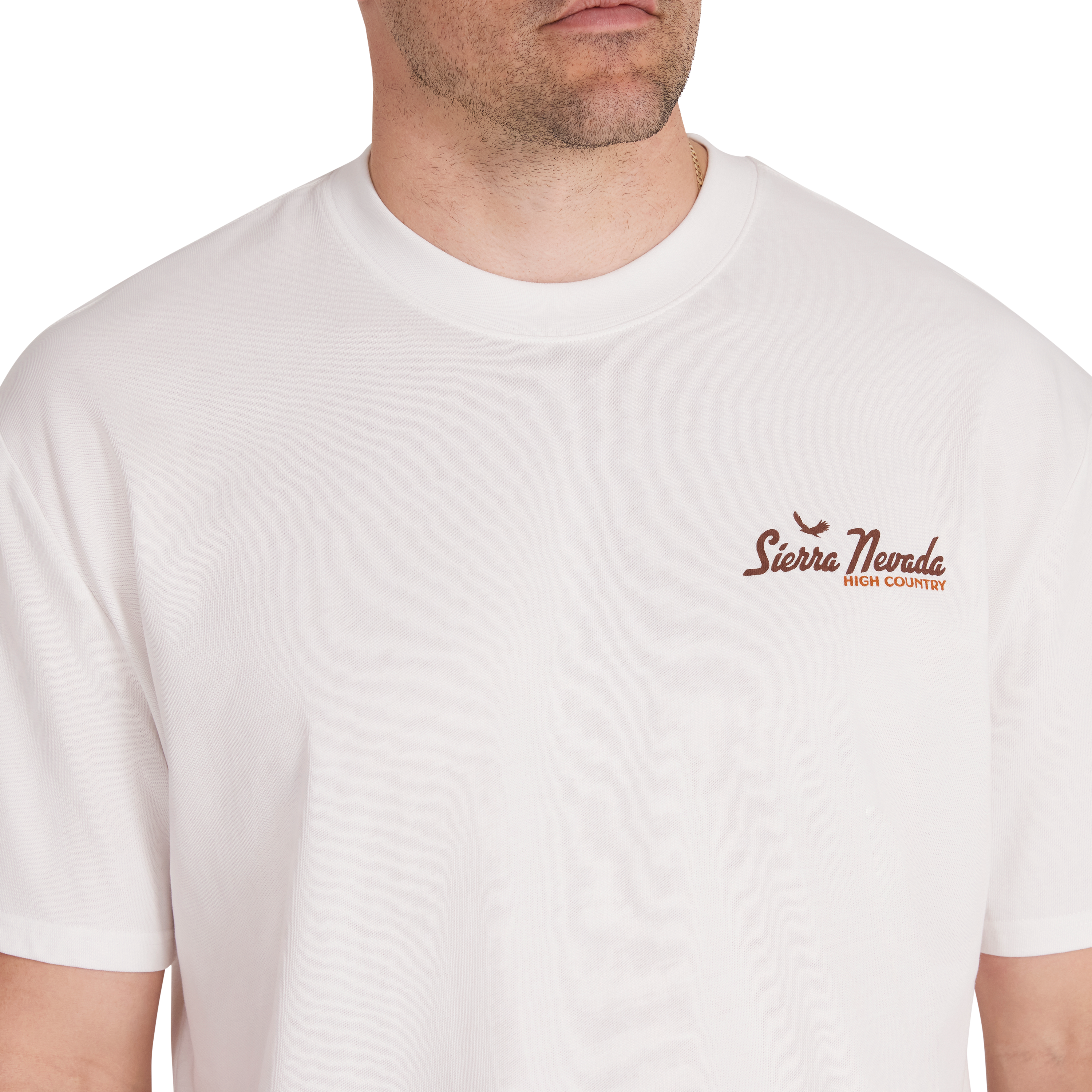 White Scenic Relaxed Fit Tee