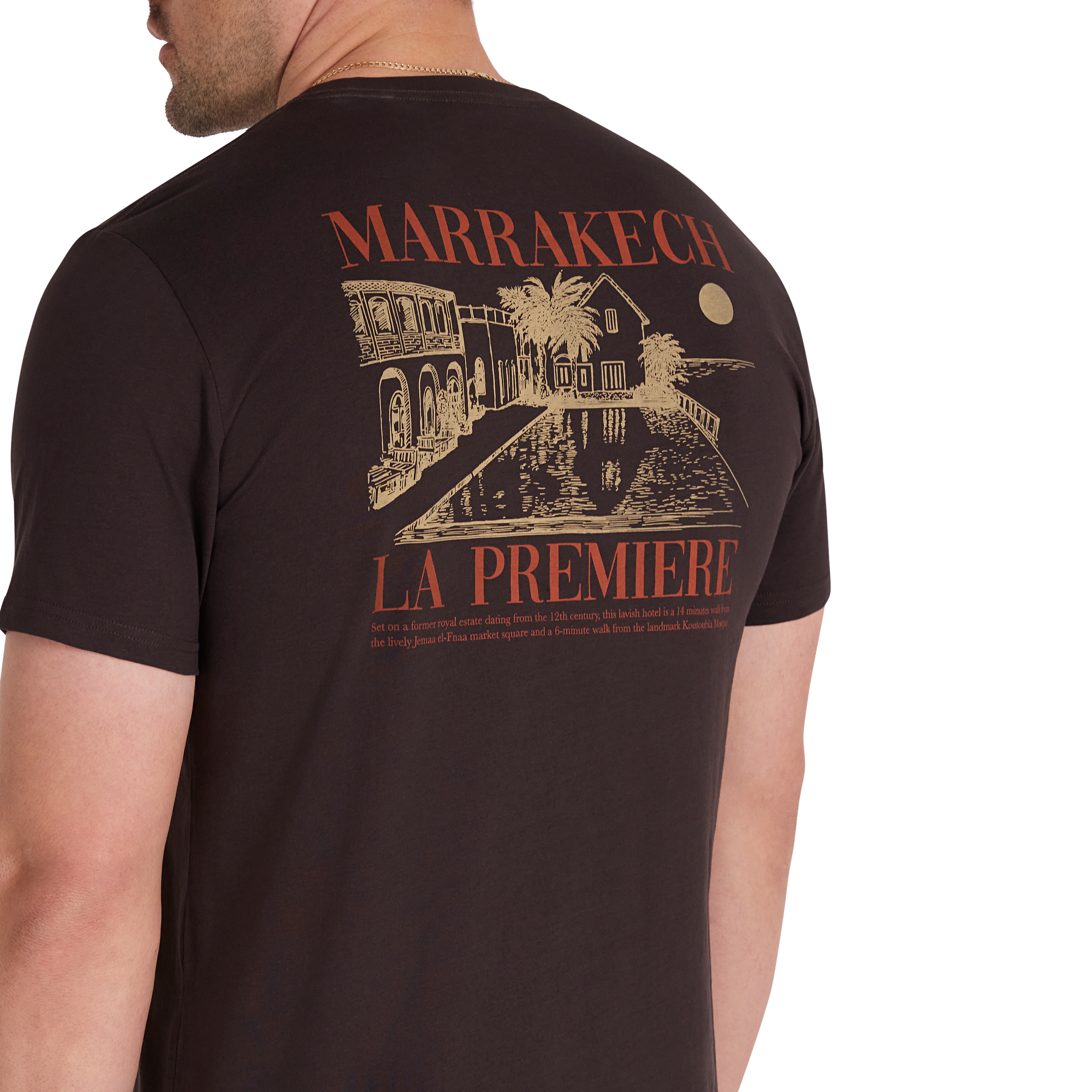 Espresso Marrakech Crew Neck Tee