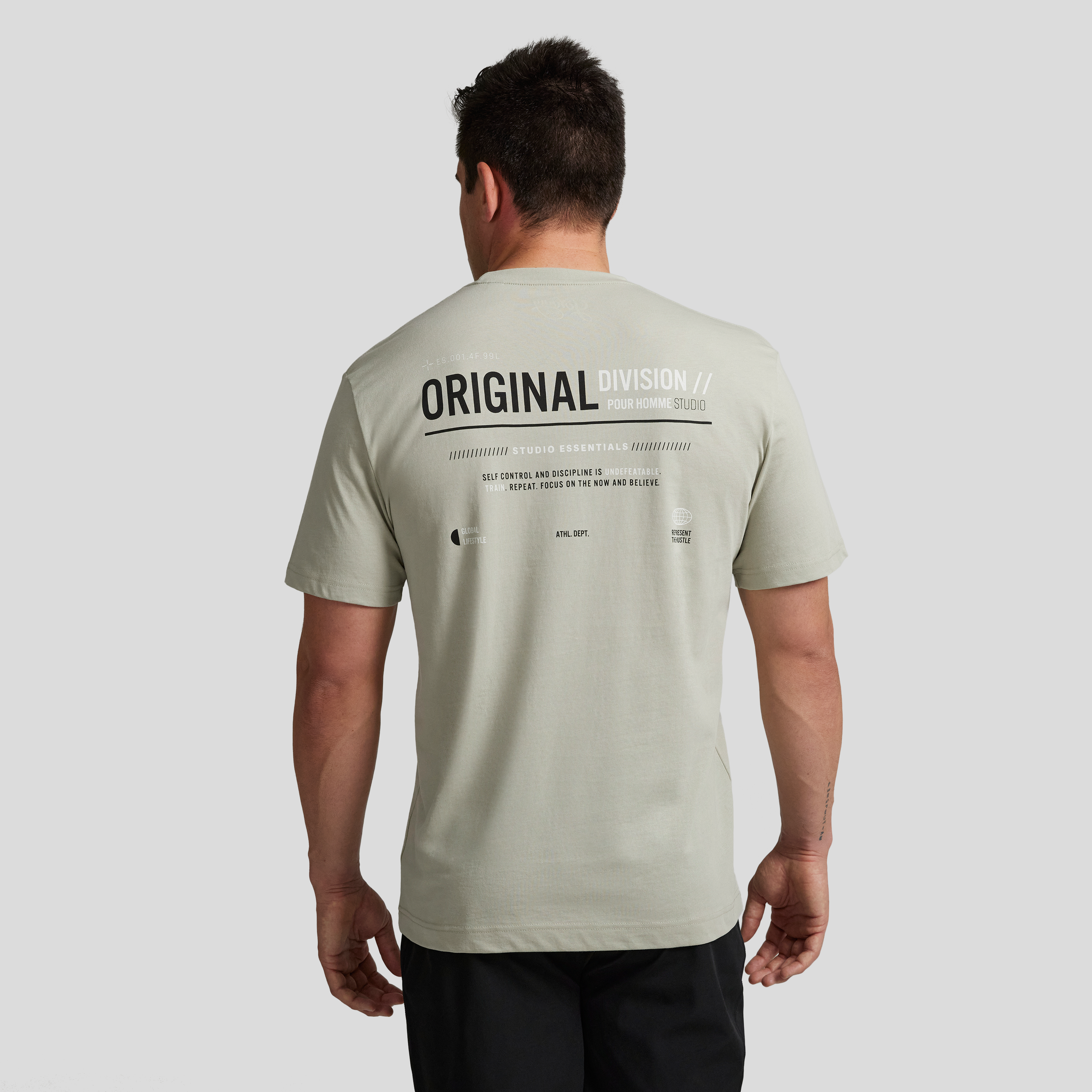 Athleisure Crew Neck Tee