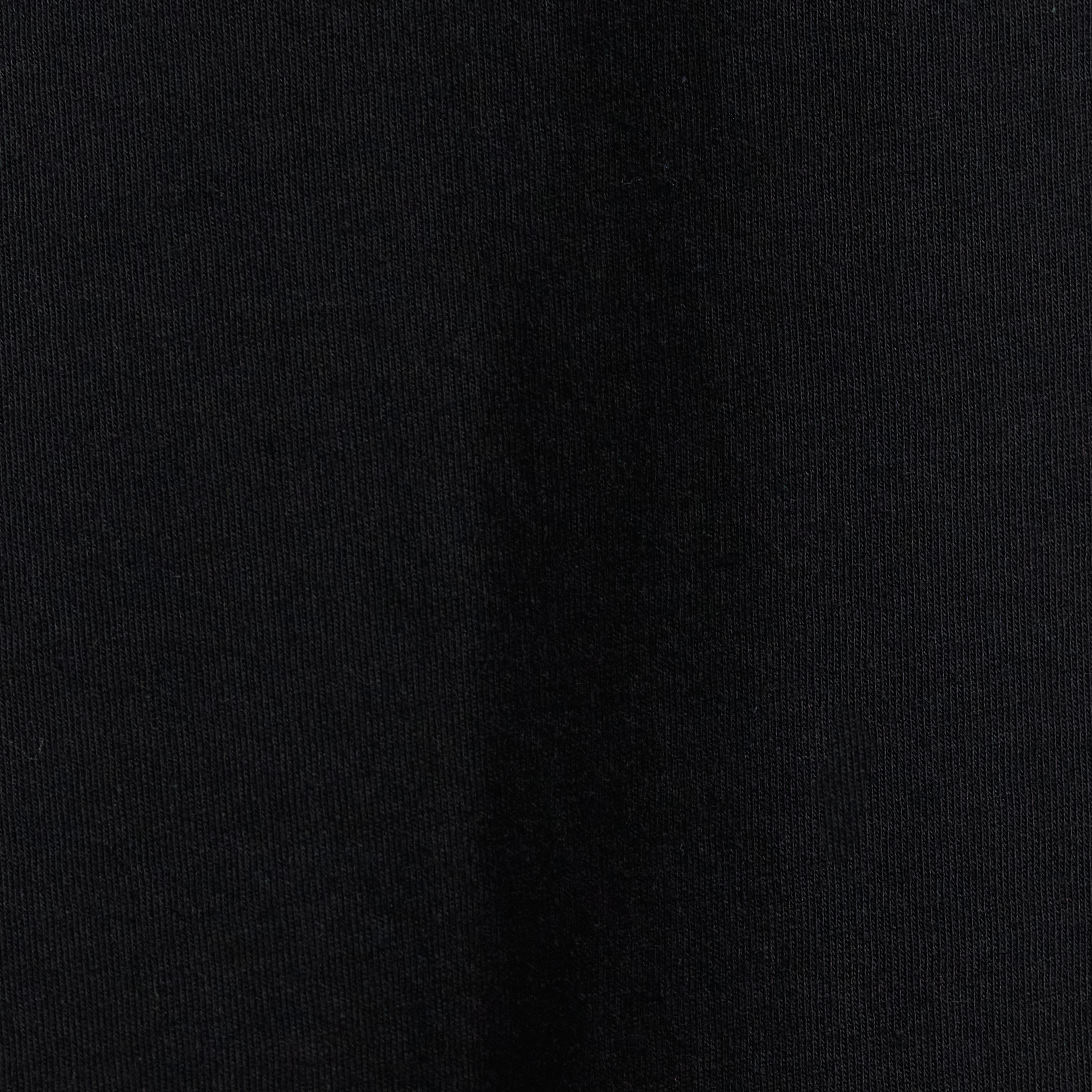 Black Athleisure Crew Neck Tee