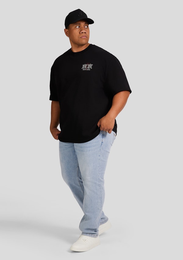 Black Tokyo Relaxed Fit Tee