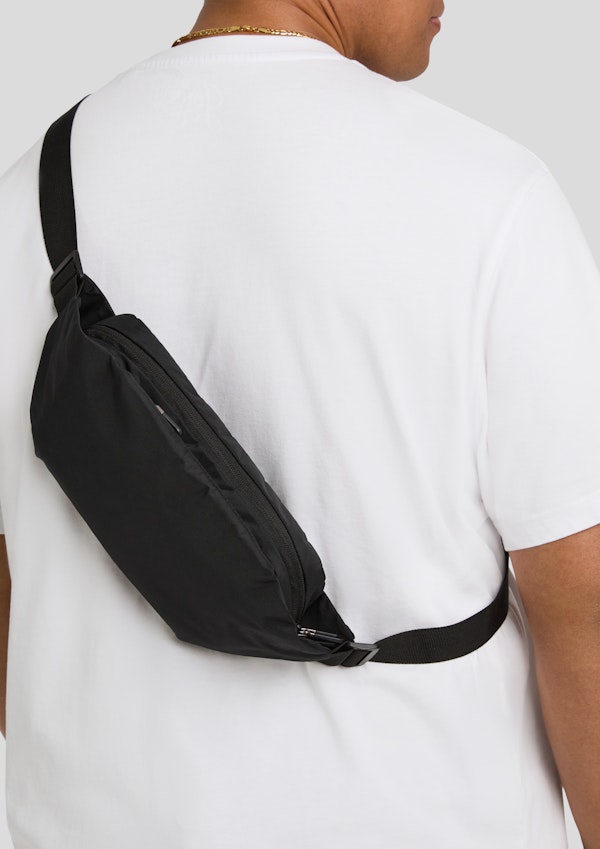 Black Urban Crossbody Bag