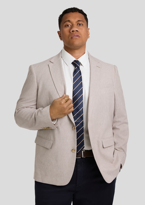 Verona Check Stretch Blazer