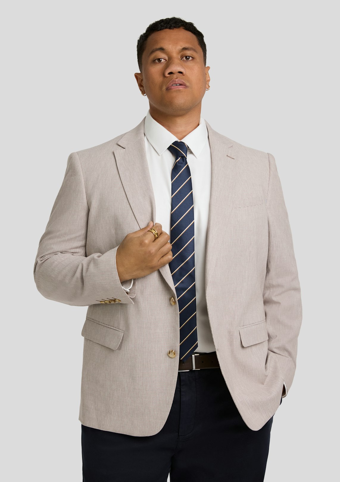 Verona Check Stretch Blazer