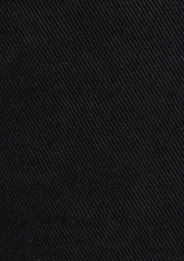 Black Ravello Linen Blend Pant