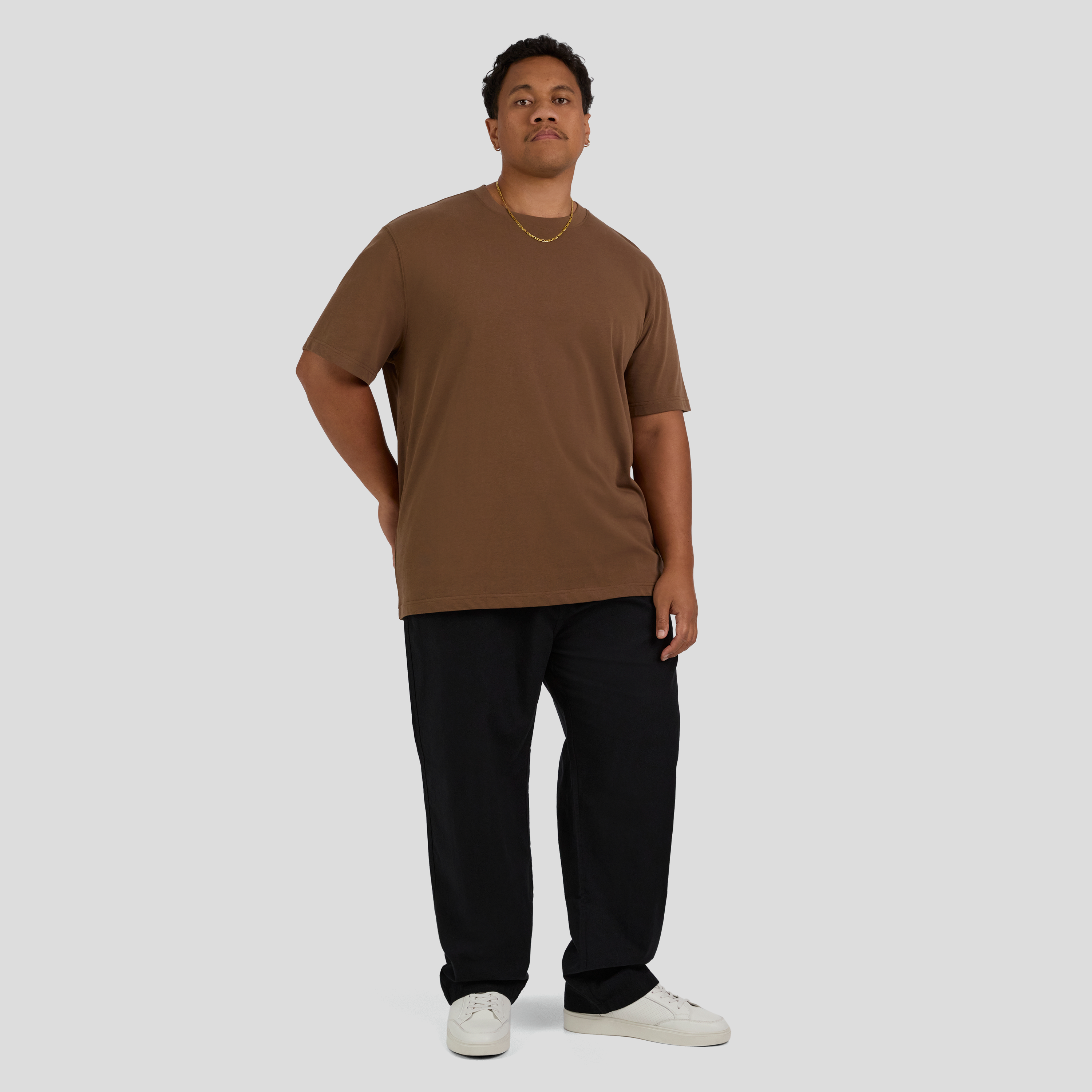 Black Madrid Linen Blend Pant