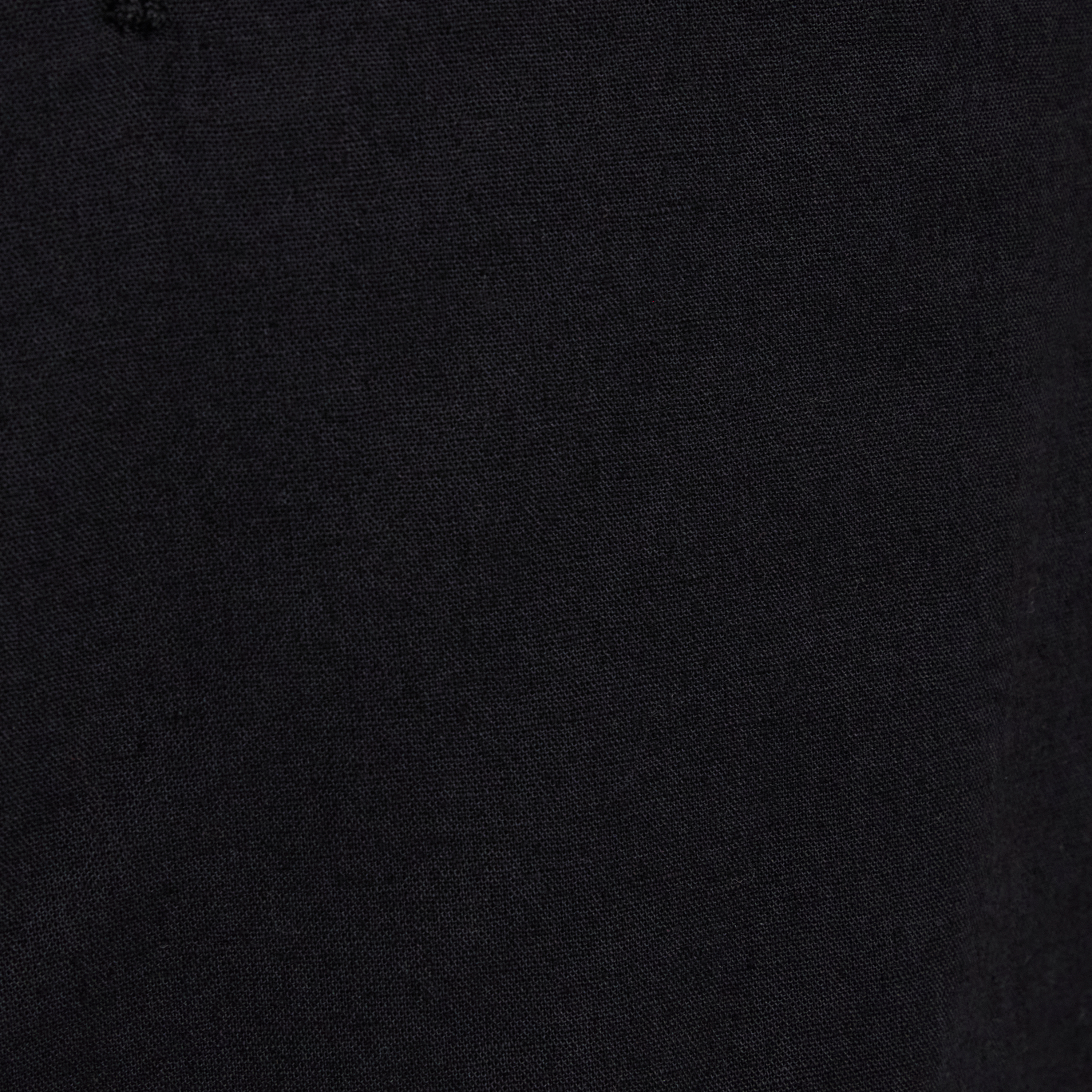 Black Madrid Linen Blend Pant