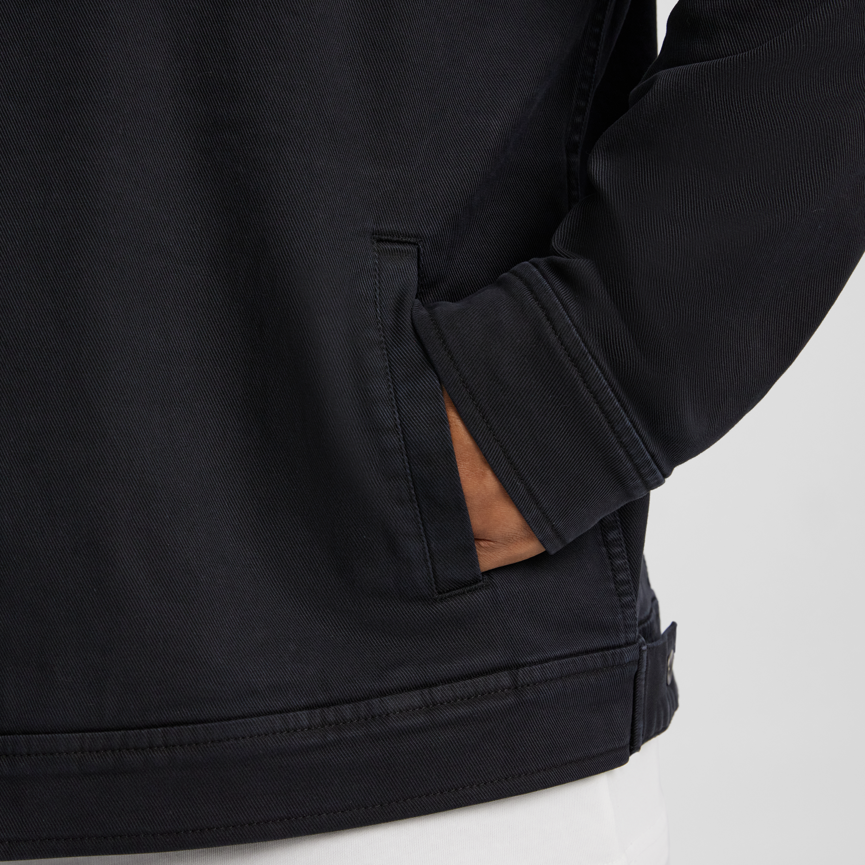 Washed Black Jagger Washed Trucker