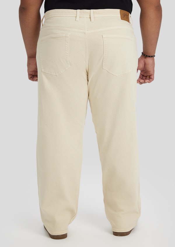 Chalk Denzel Relaxed Fit Jean