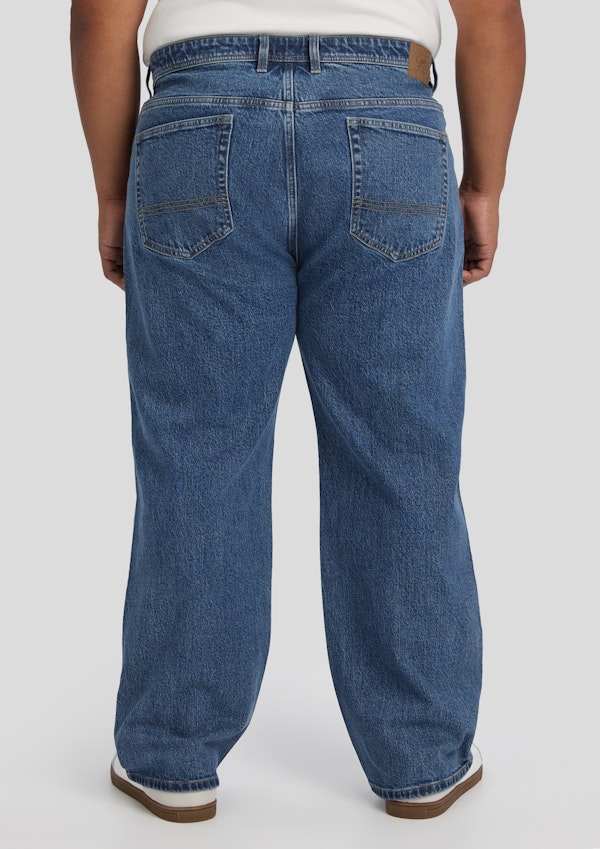Dark Wash Denzel Relaxed Fit Jean