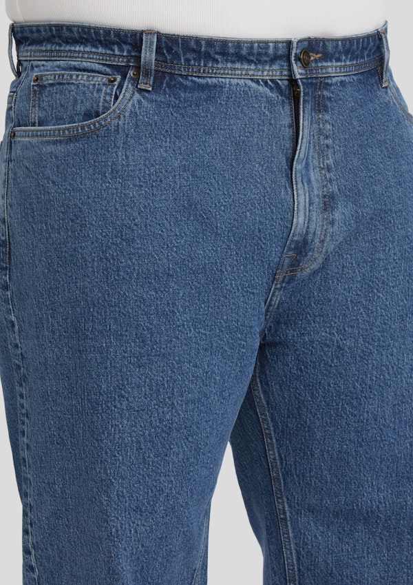 Dark Wash Denzel Relaxed Fit Jean