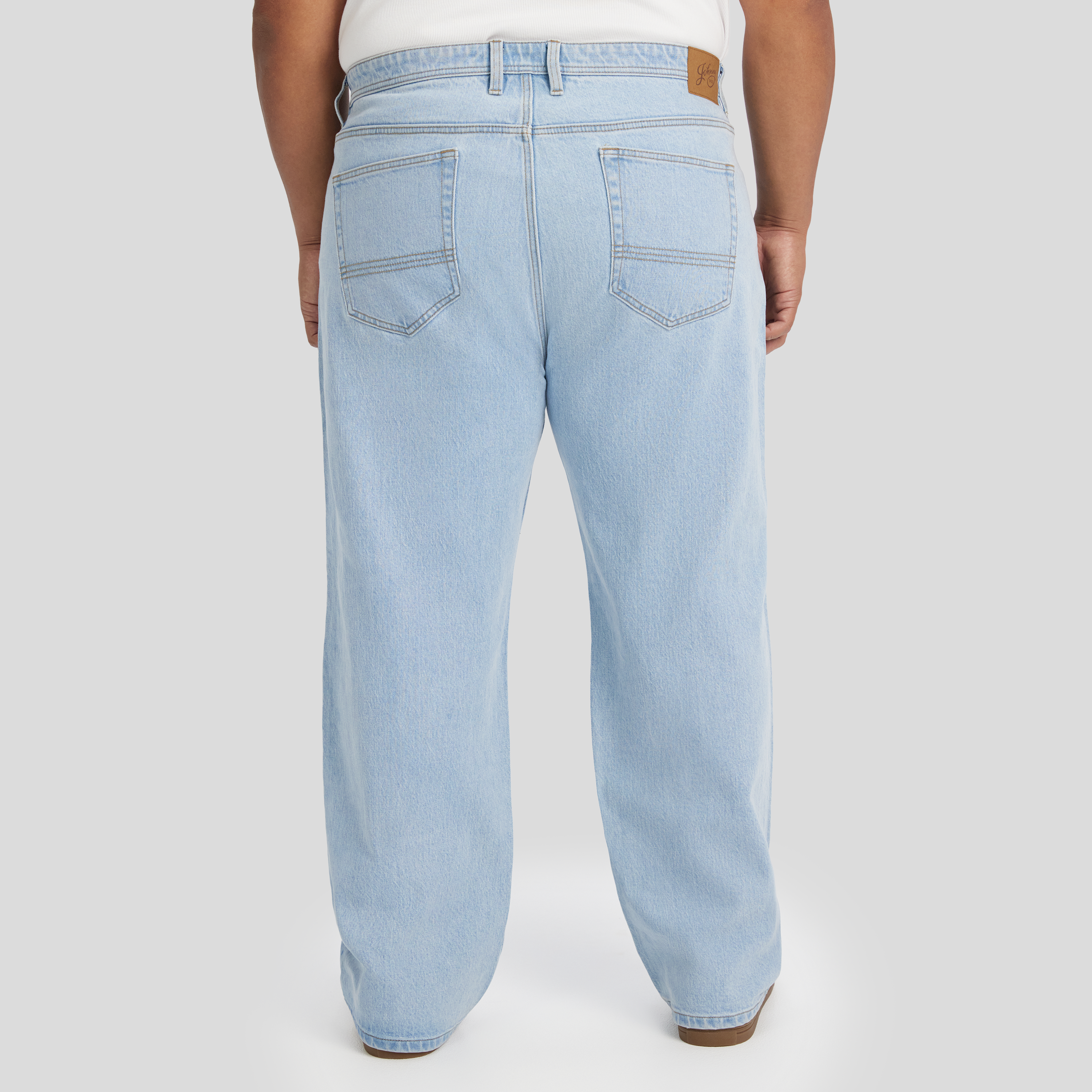 Light Wash Denzel Relaxed Fit Jean