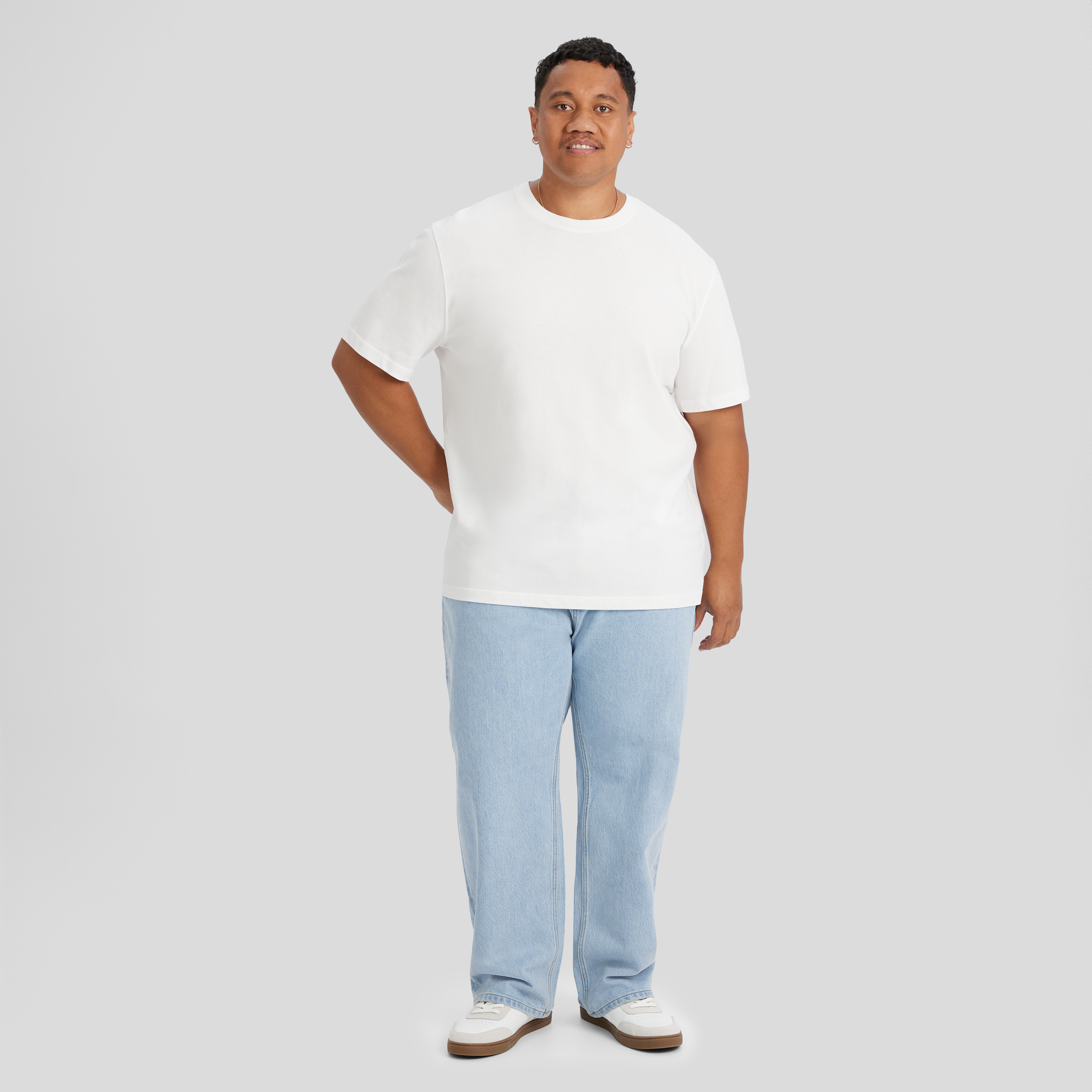 Light Wash Denzel Relaxed Fit Jean