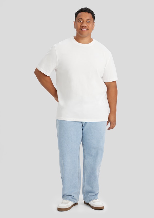 Light Wash Denzel Relaxed Fit Jean