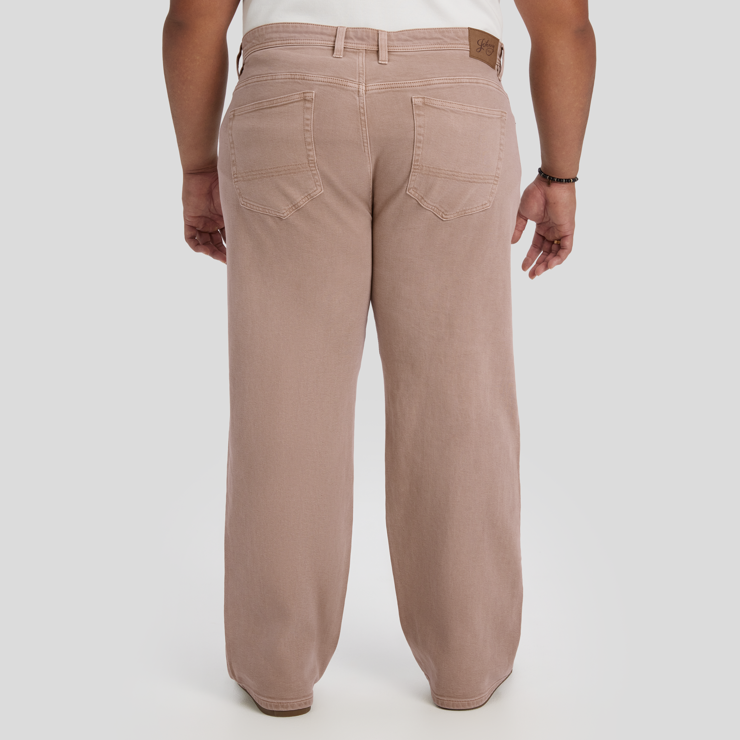 Taupe Denzel Relaxed Fit Jean