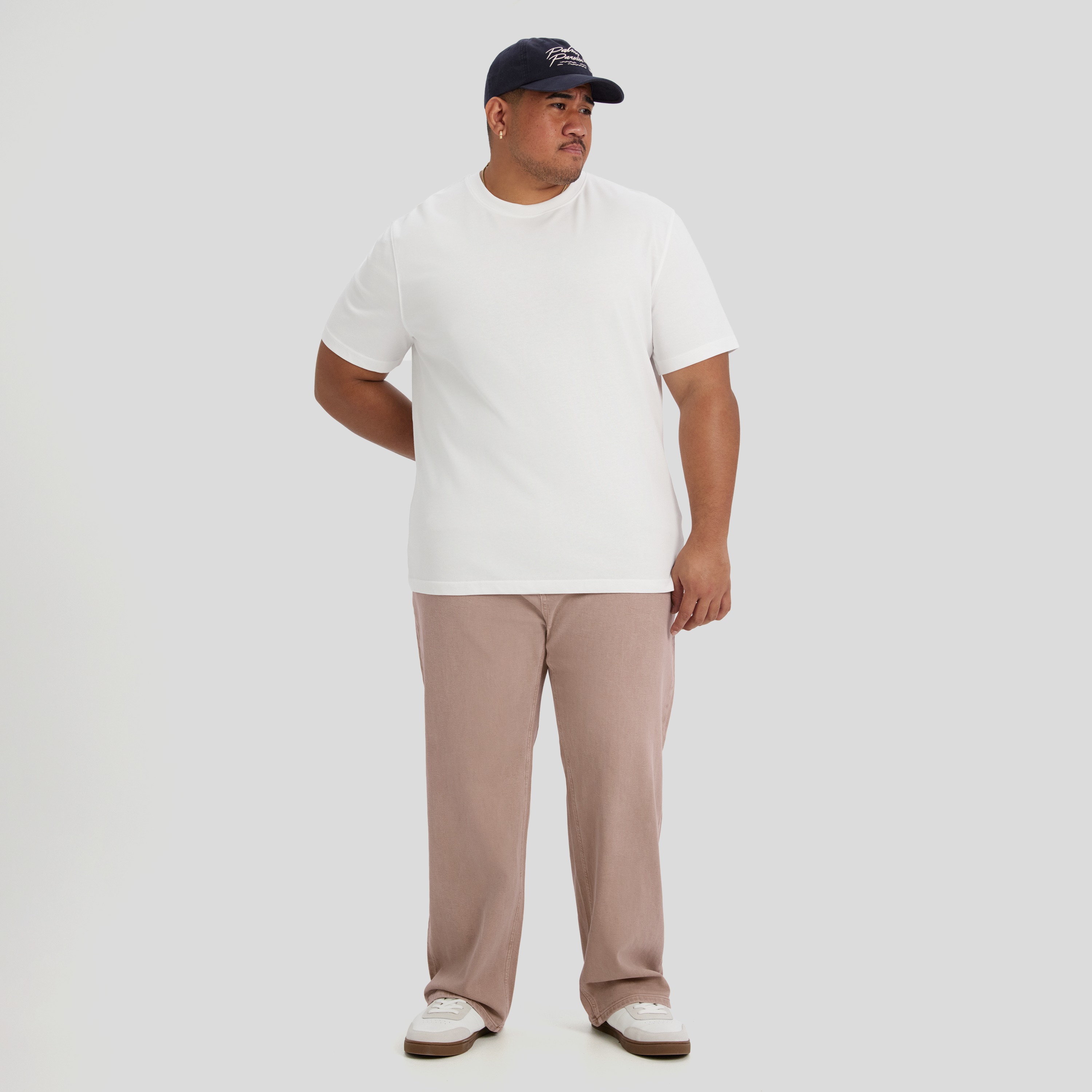 Taupe Denzel Relaxed Fit Jean