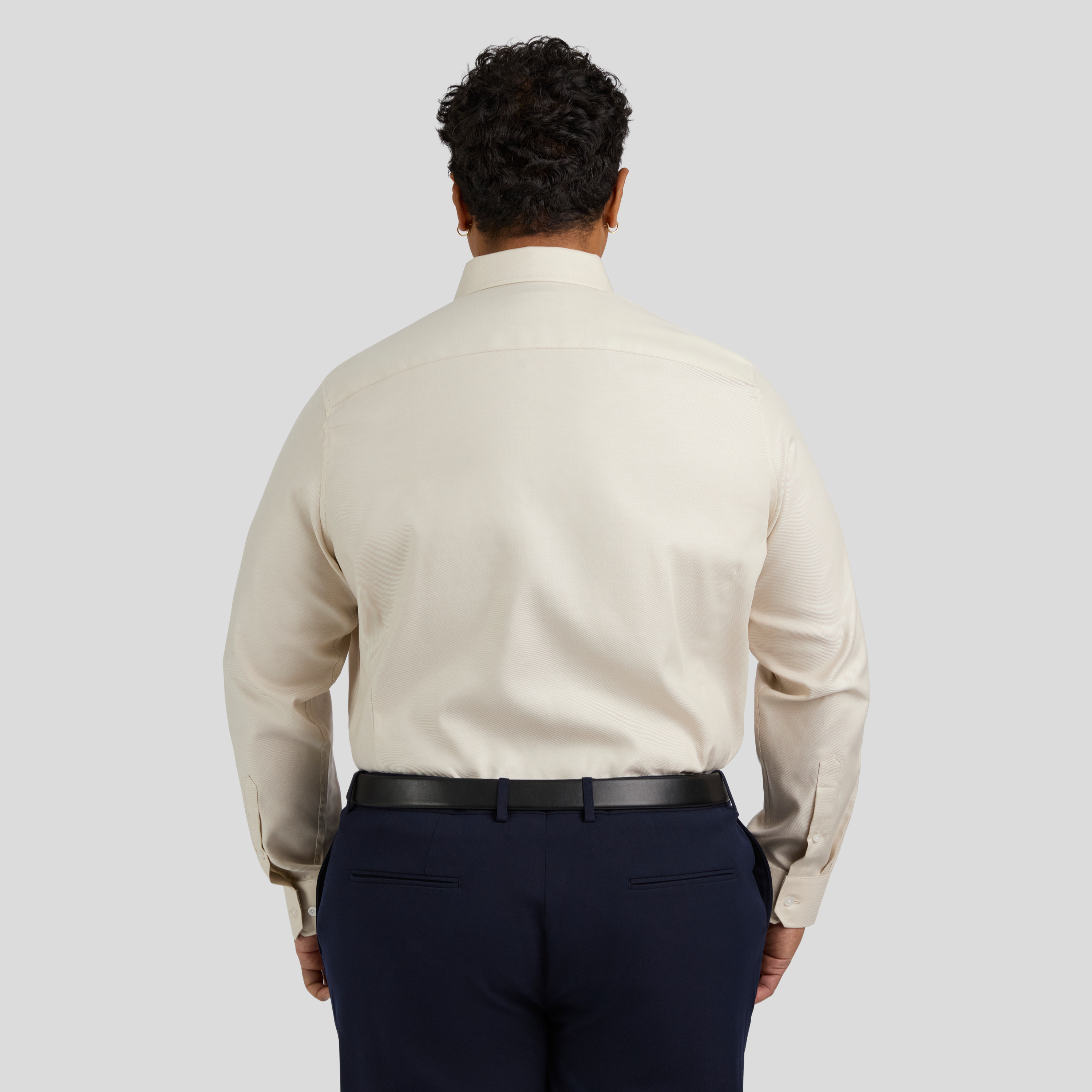 Champagne Ace Easycare Twill Dress Shirt