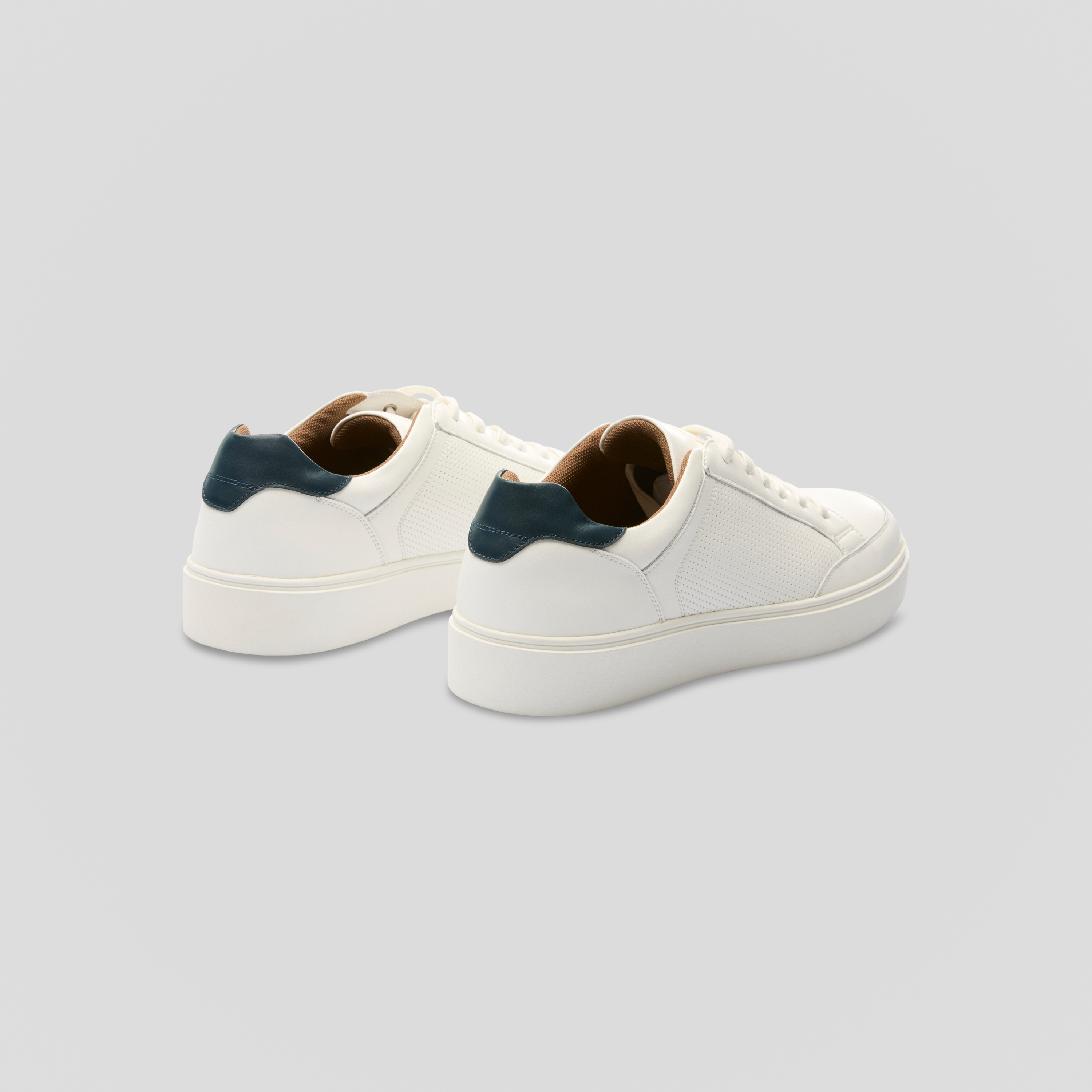 White Ethan Leather Sneaker