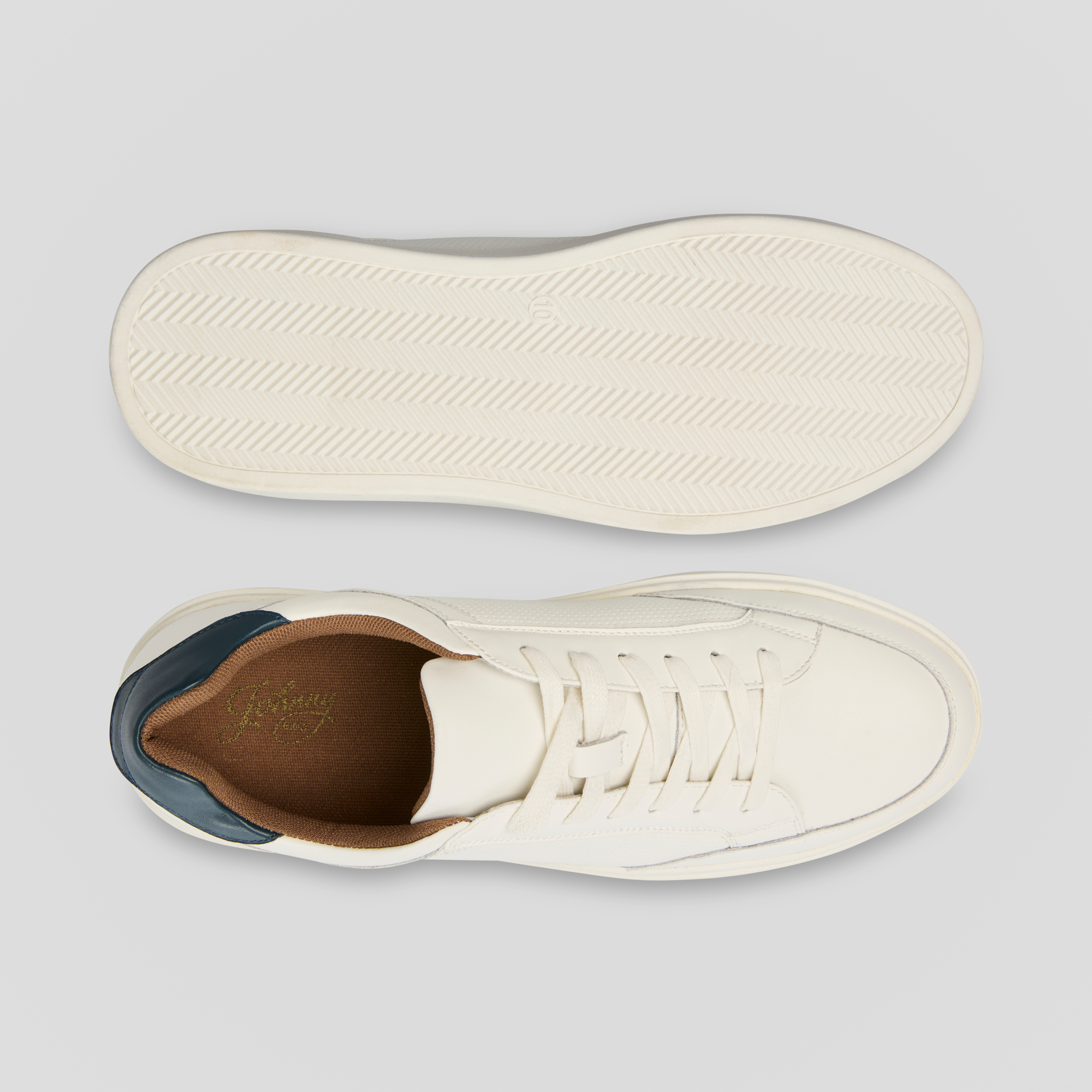 White Ethan Leather Sneaker