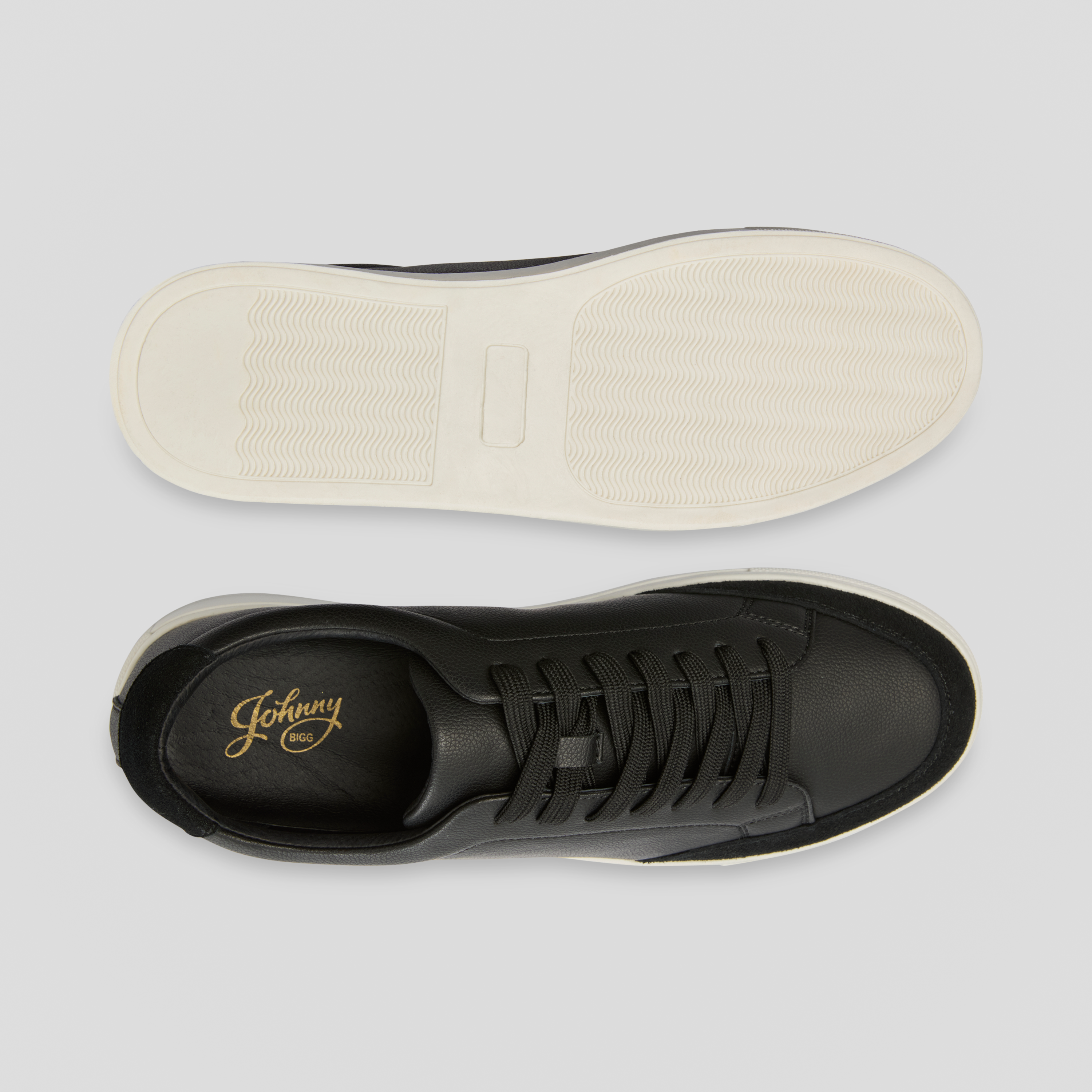 Black Kieran Leather Sneaker