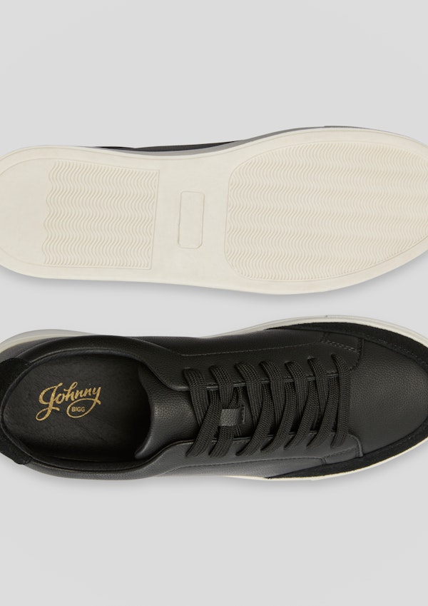 Black Kieran Leather Sneaker