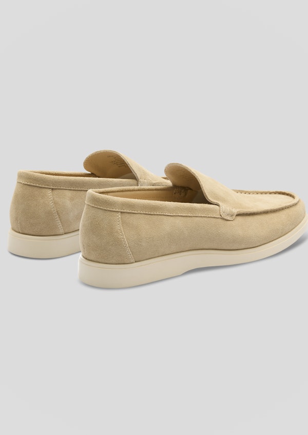 Sand Franco Suede Casual Loafer