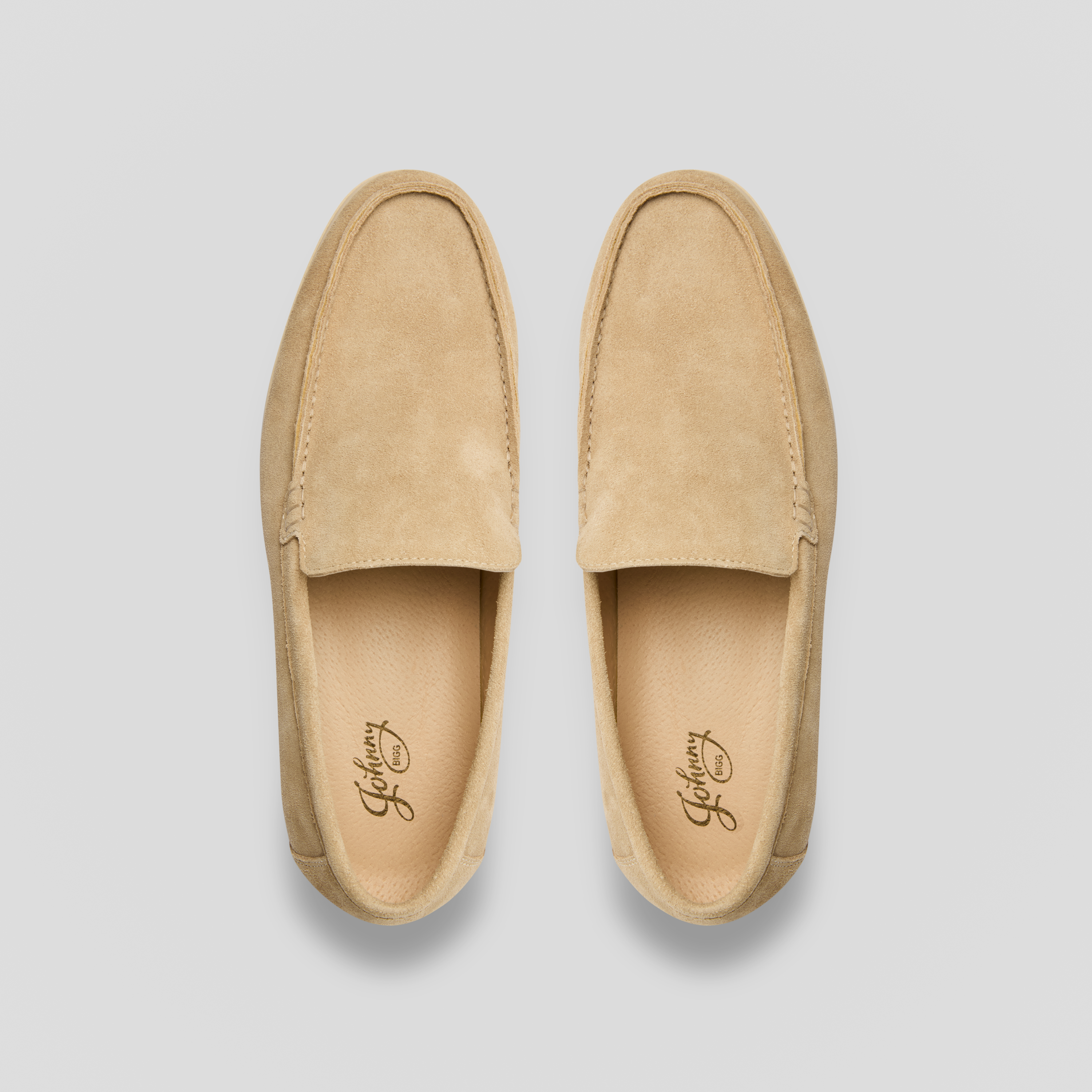 Sand Franco Suede Casual Loafer