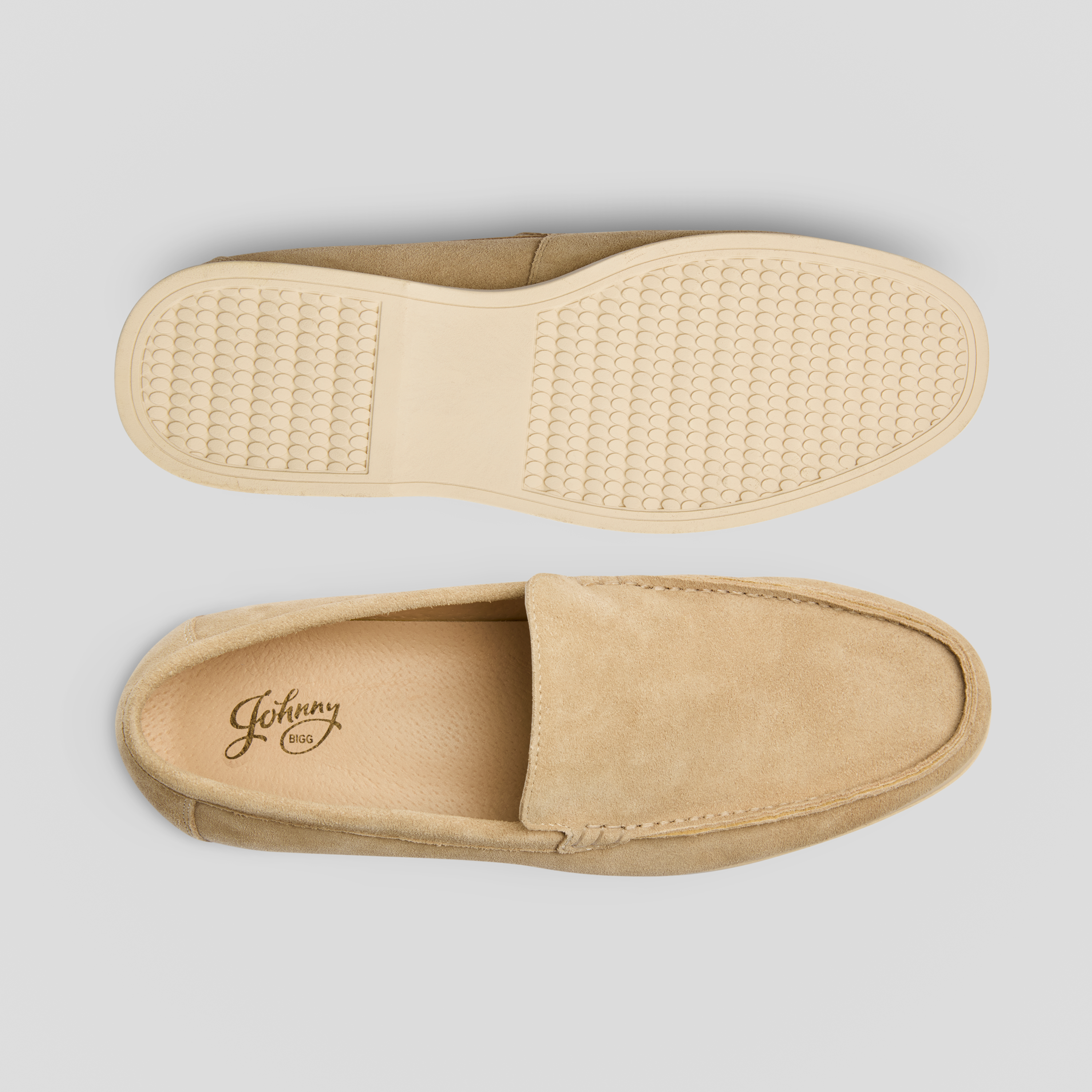 Sand Franco Suede Casual Loafer