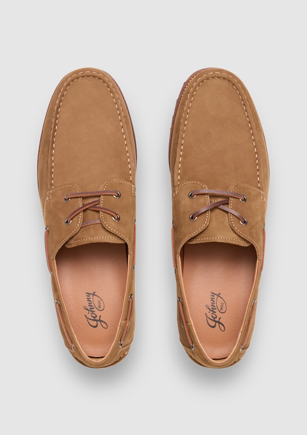 Tan Elliott Boat Shoe