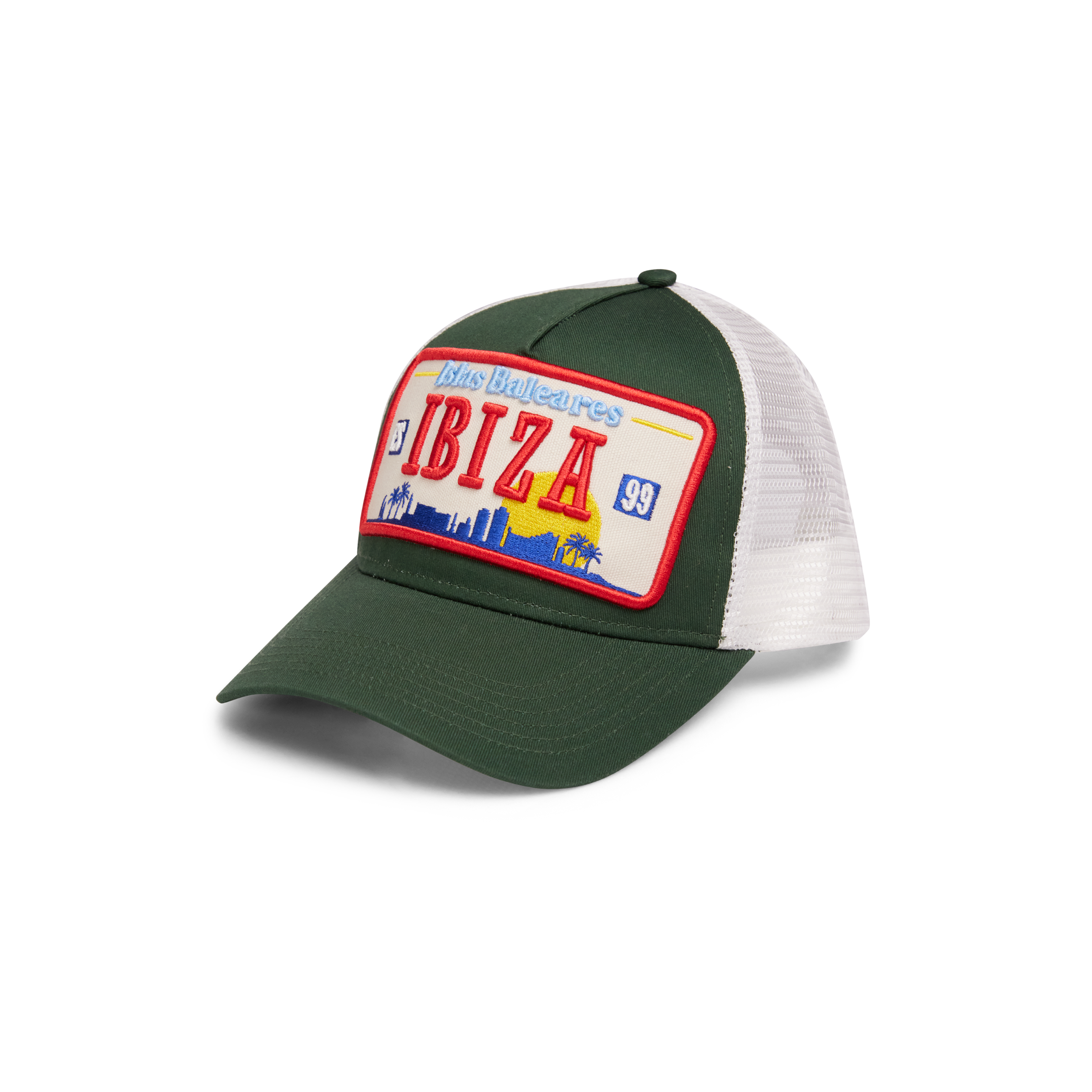 Green Ibiza Trucker Cap