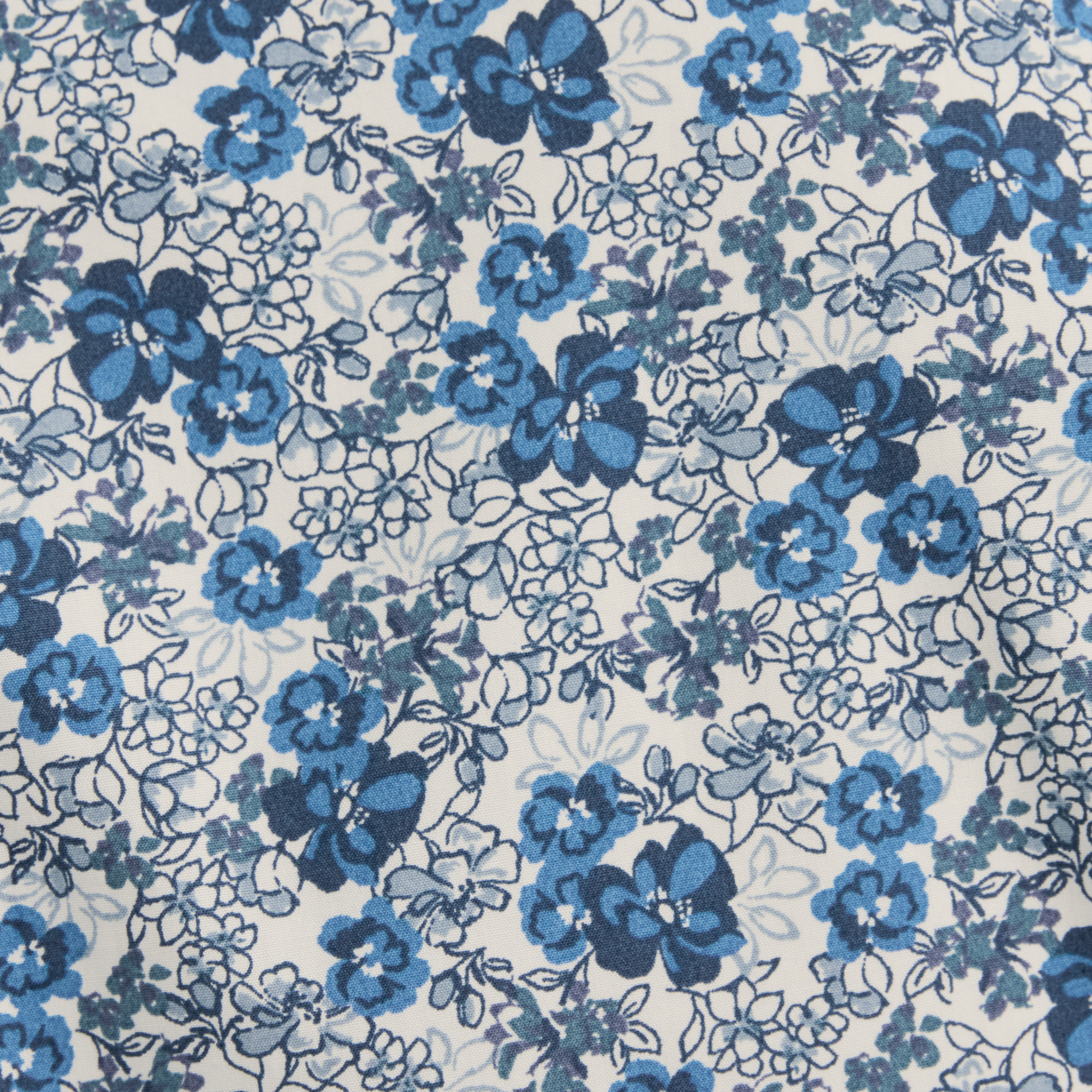 Blue Nelson Floral Shirt