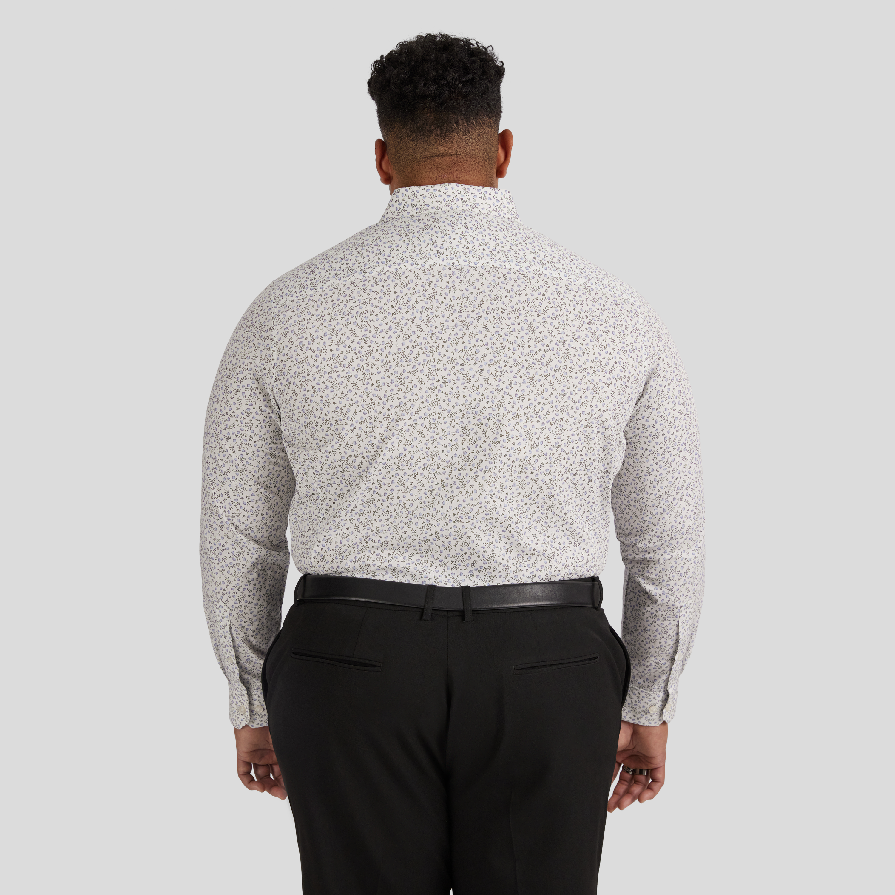 White Milos Floral Shirt