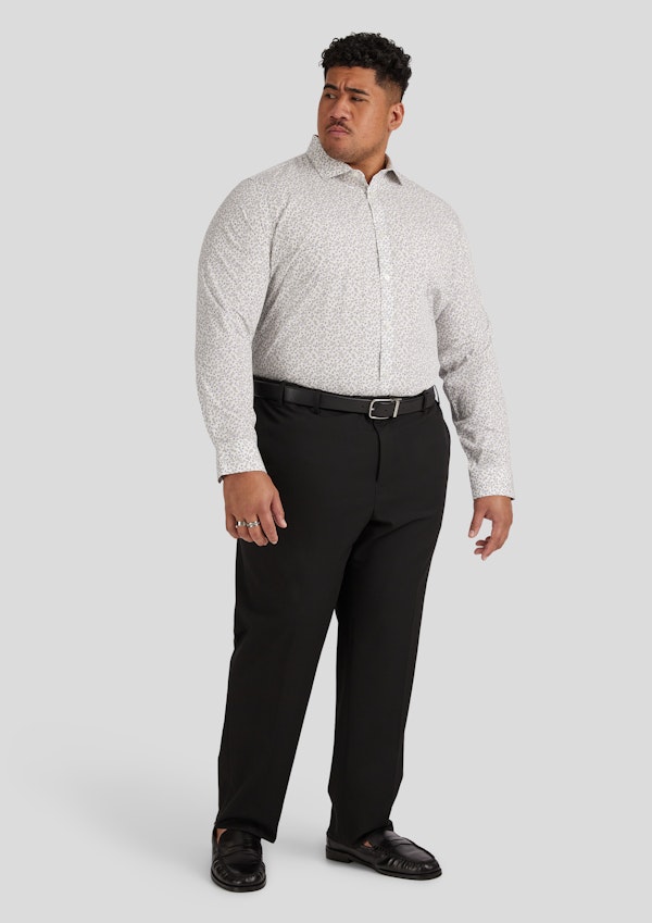 White Milos Floral Shirt