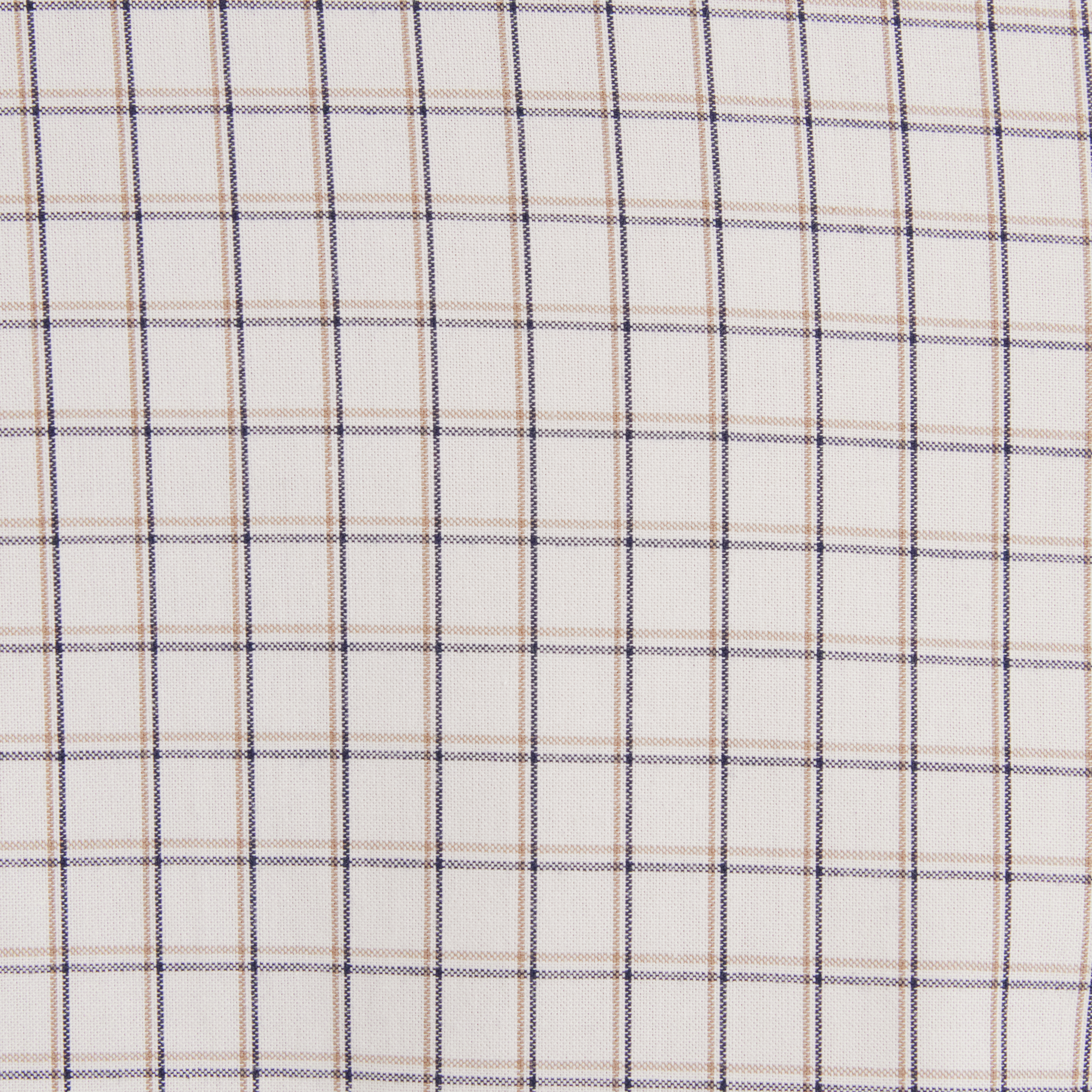 White Seth Check Shirt