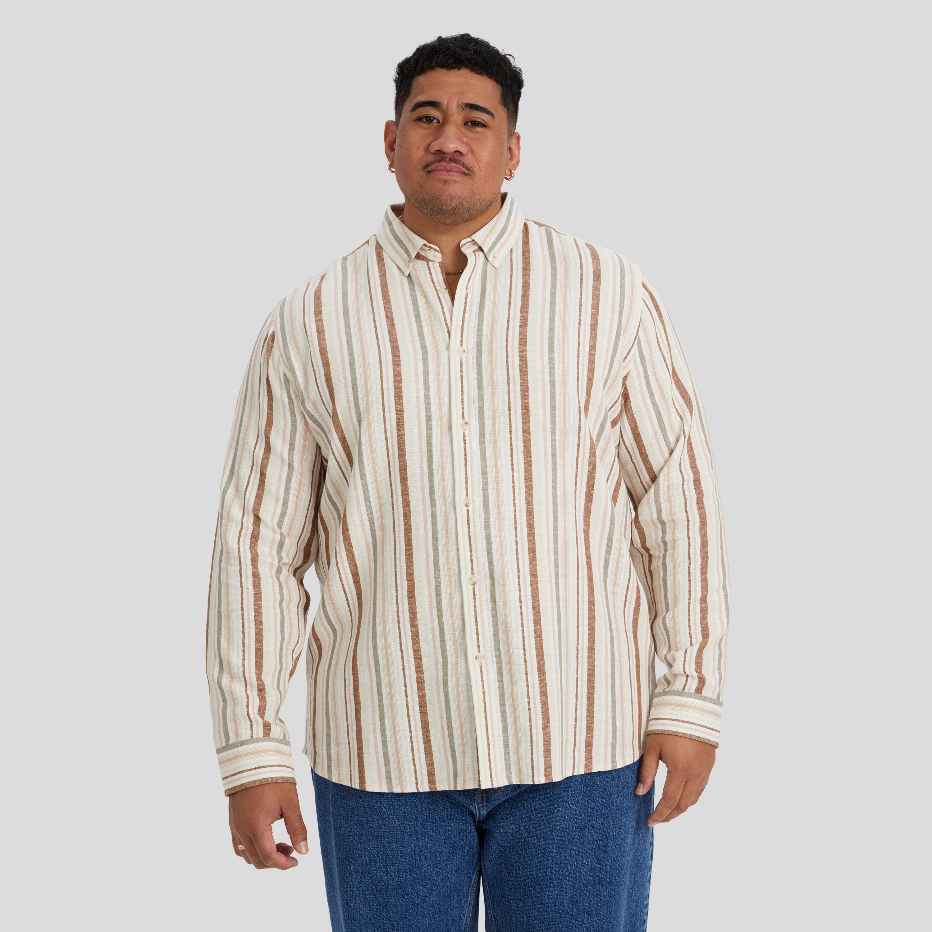 Percy Stripe Linen Shirt