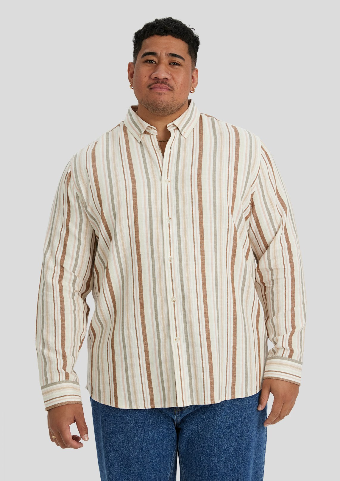 Percy Stripe Linen Shirt