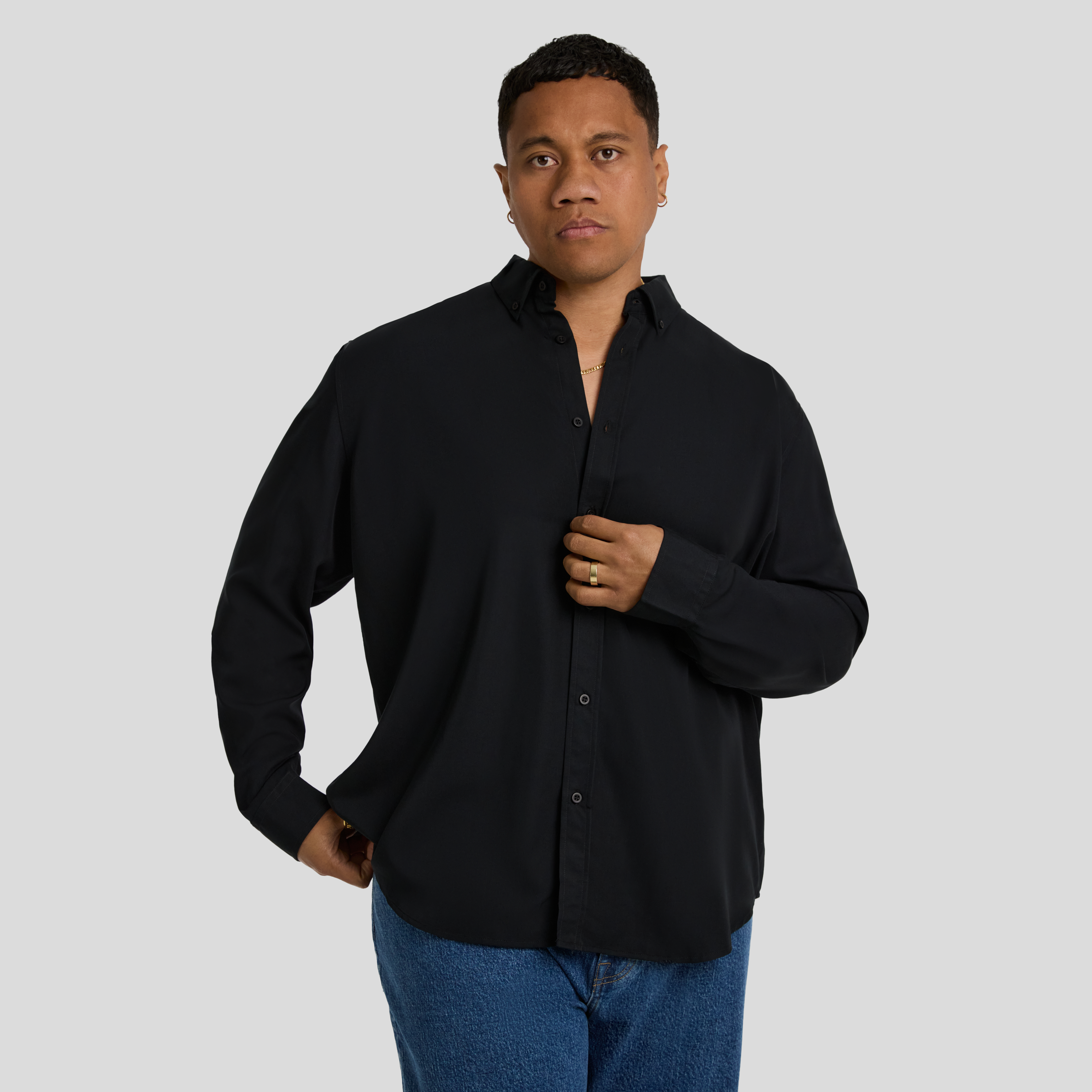 Bobby Relaxed Viscose Shirt
