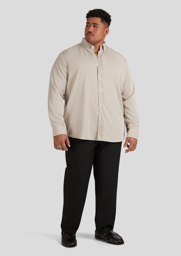 Stone Bobby Relaxed Viscose Shirt