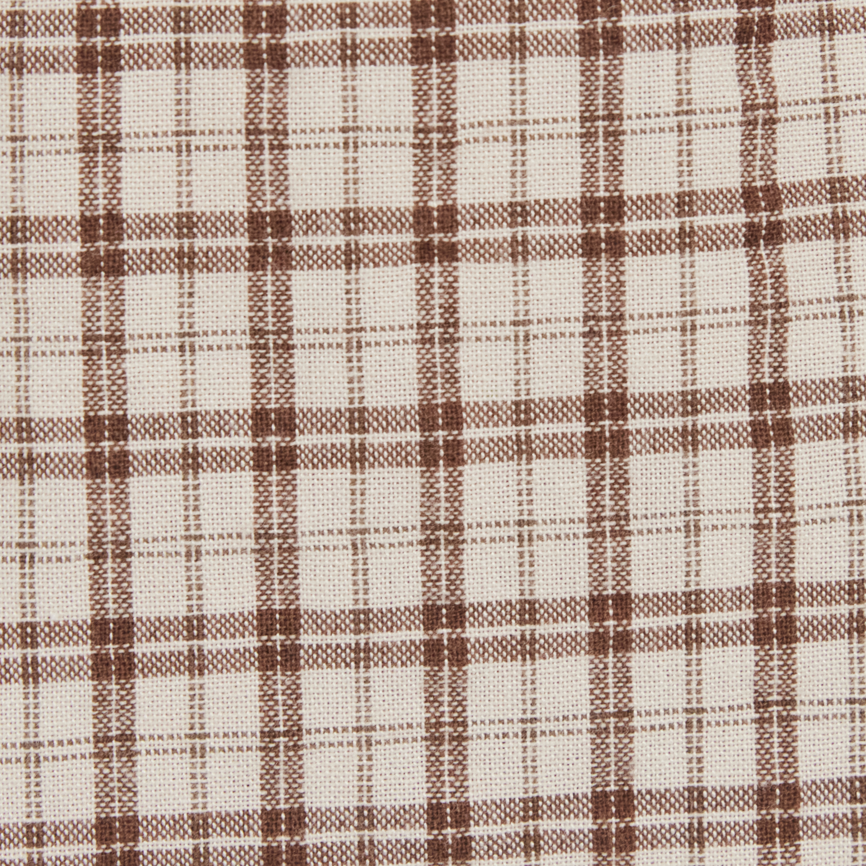 Brown Kurt Check Relaxed Shirt