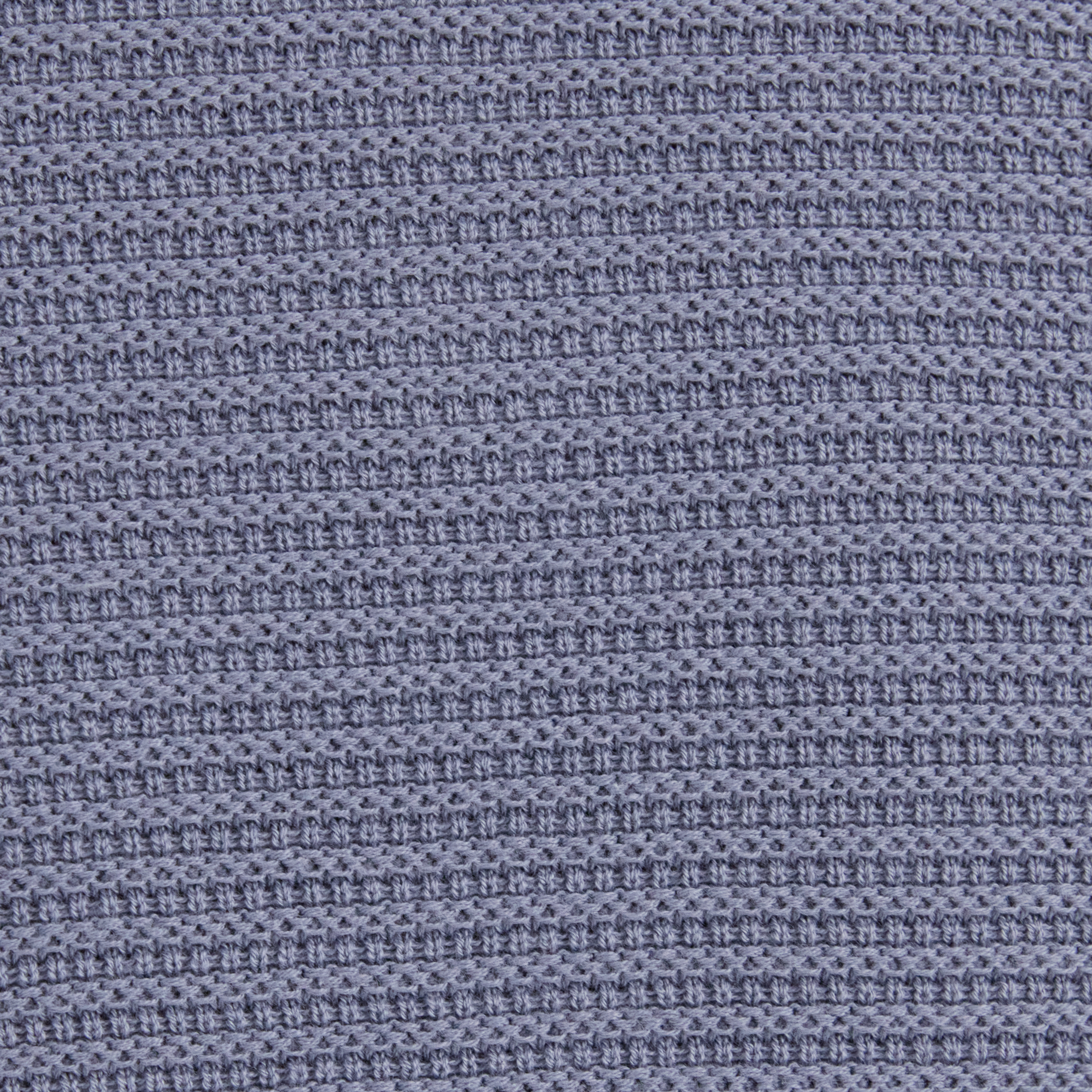 Dark Blue Seville Textured Knit Polo