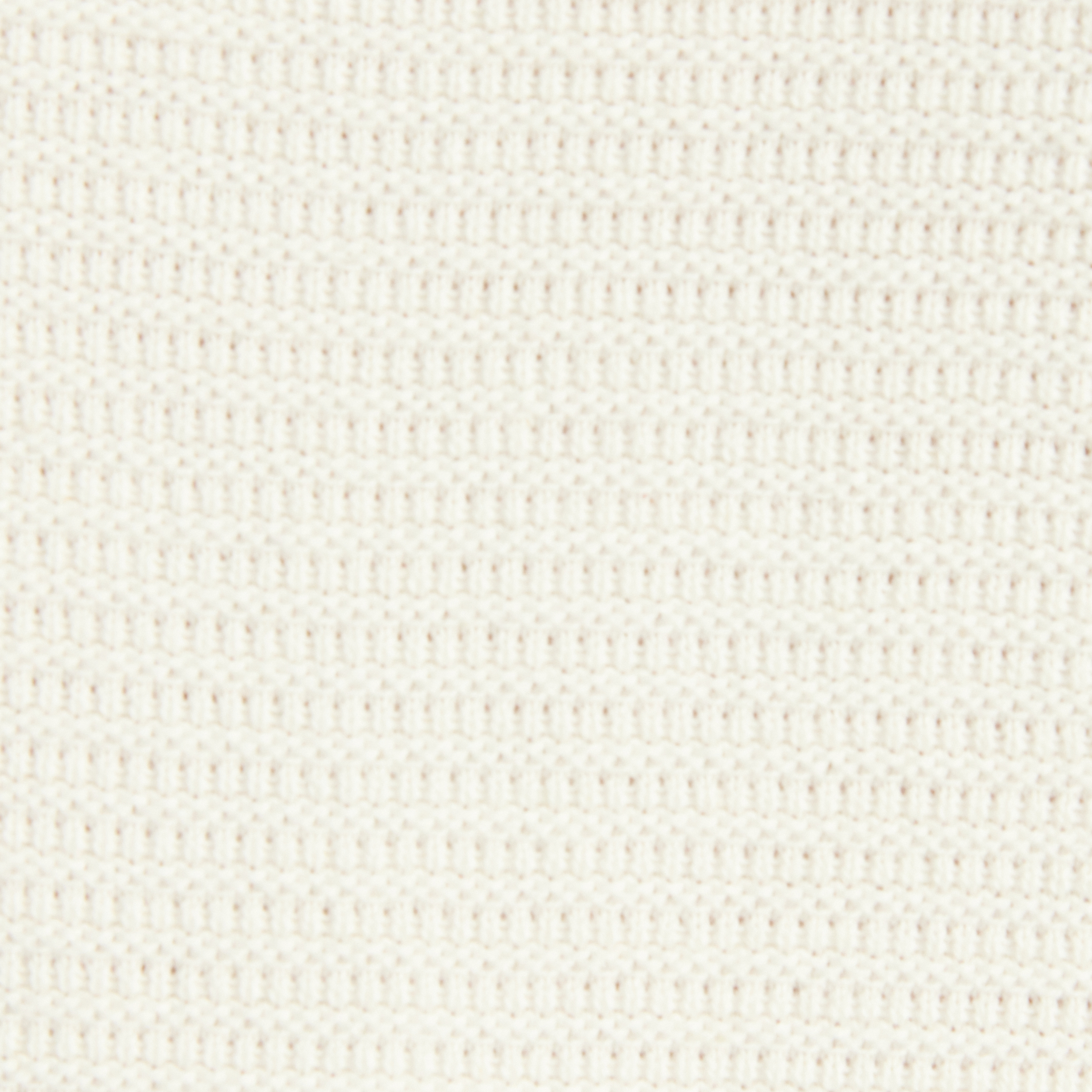 Ivory Seville Textured Knit Polo