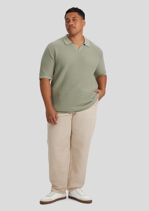 Seagrass Seville Textured Knit Polo