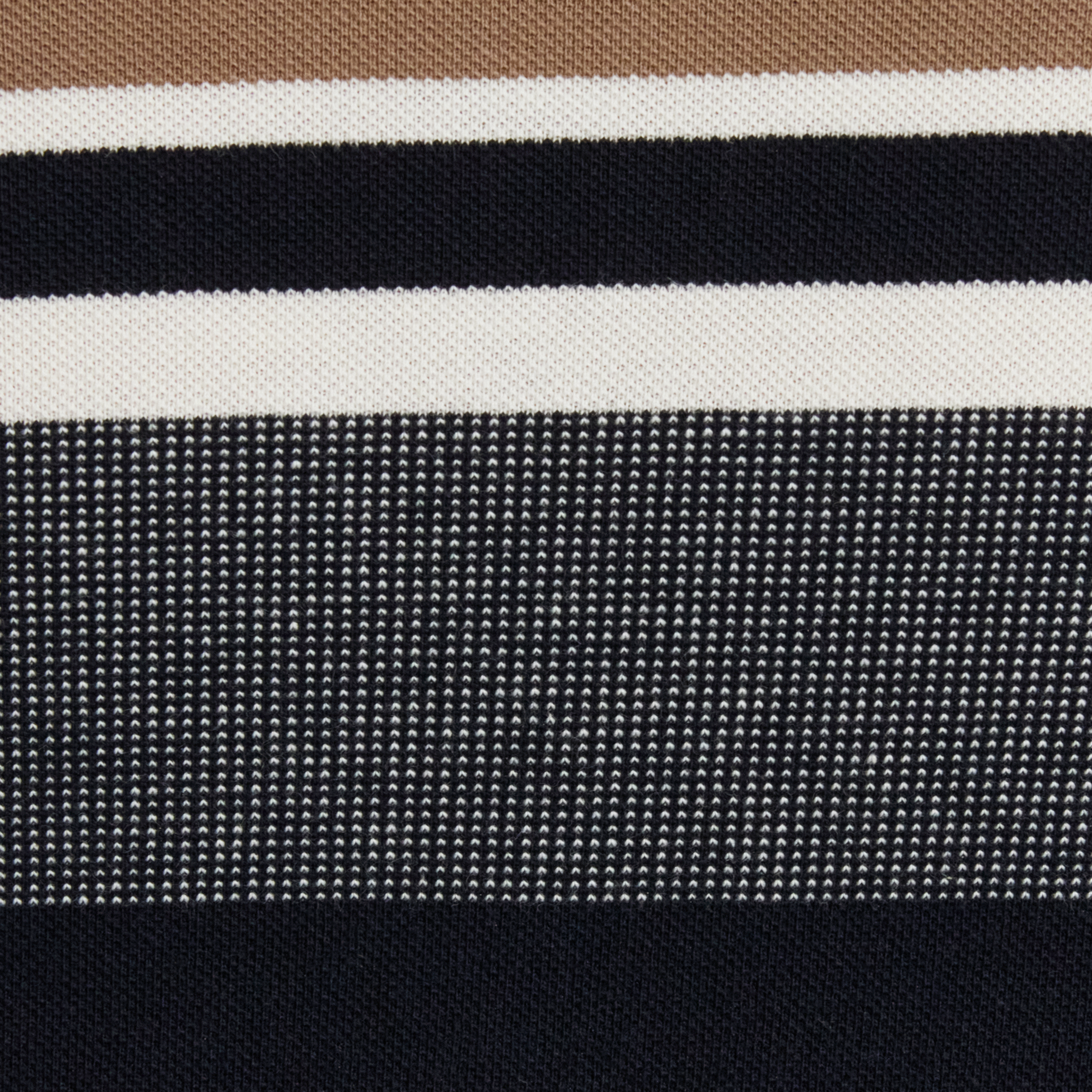 Navy Leon Stripe Polo