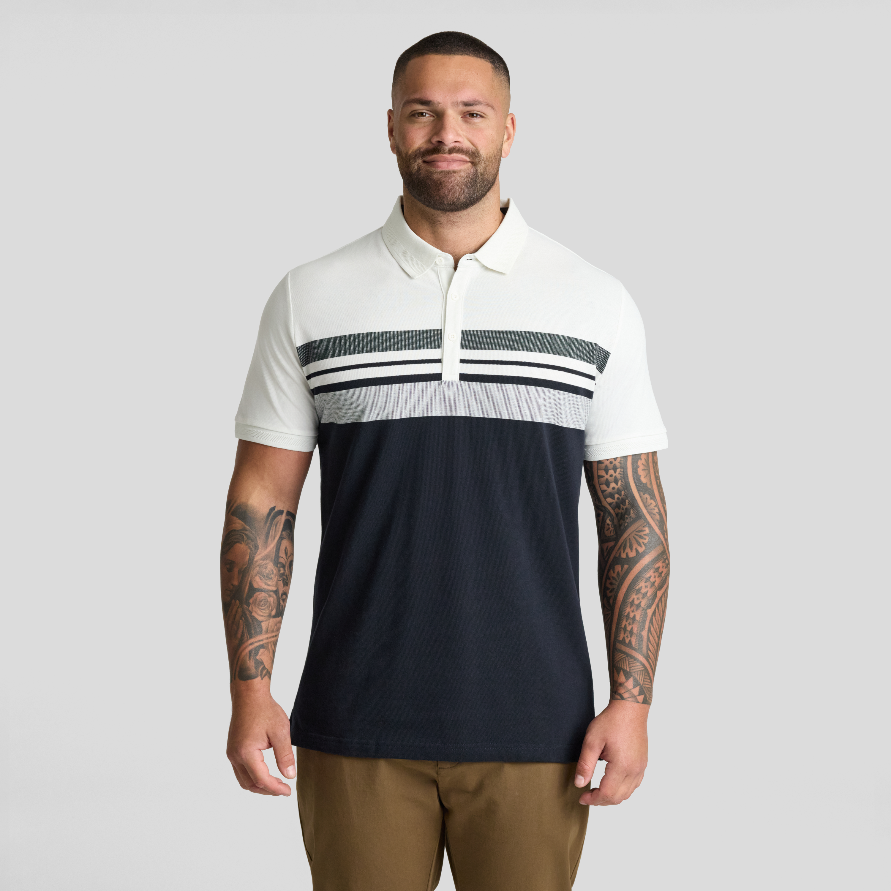 Leon Stripe Polo
