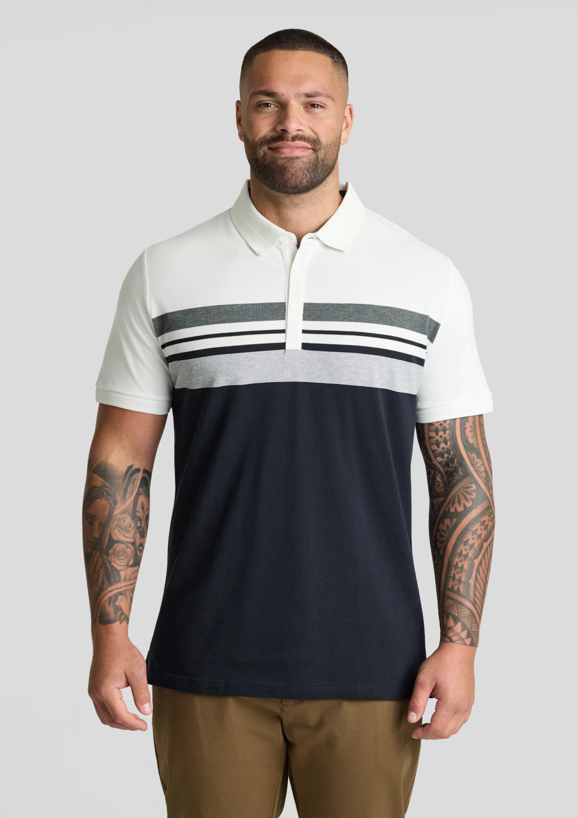 Leon Stripe Polo